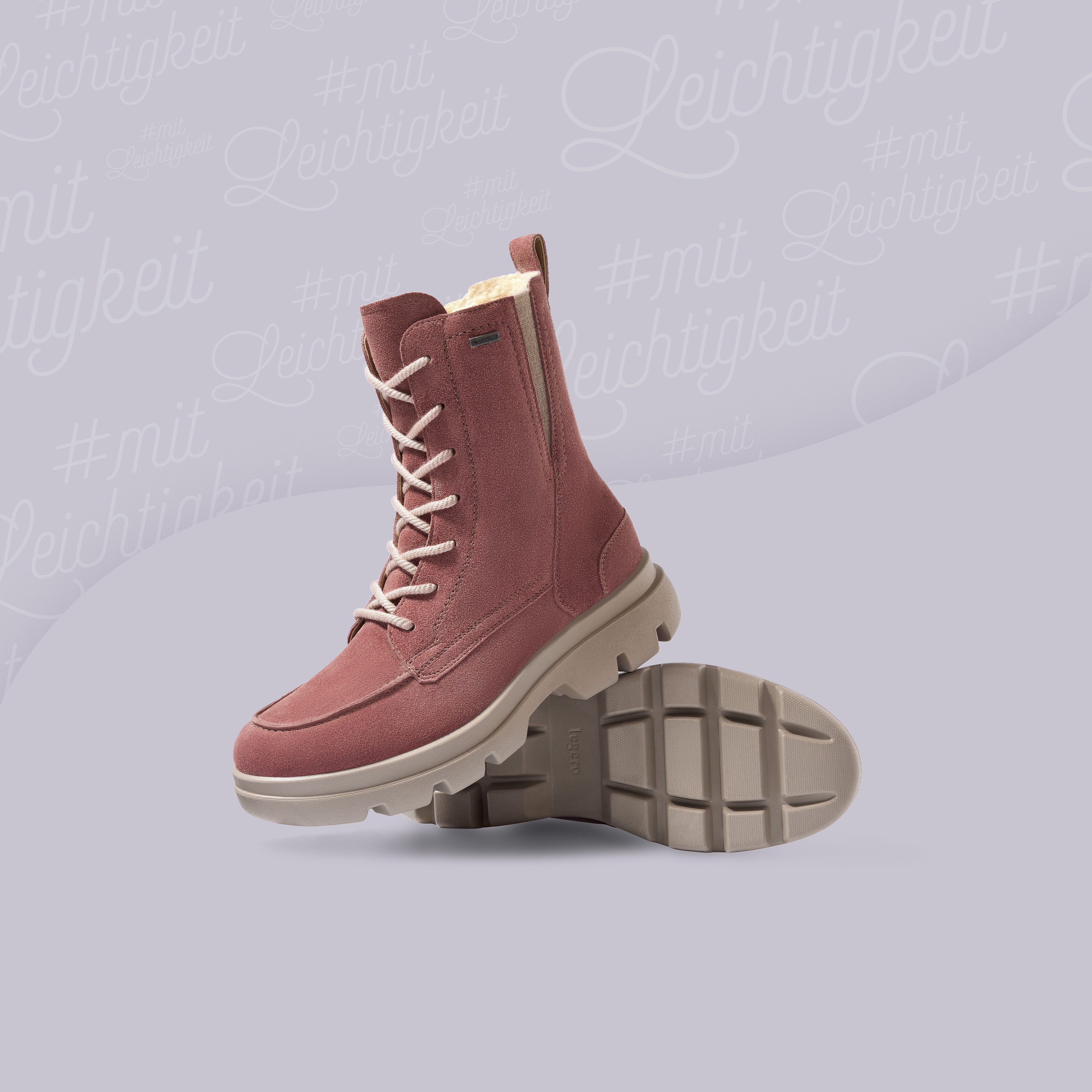 Legero Winterlaarzen Fawn Plateau laarzen, veterschoenen, chunky boots met plateauzool