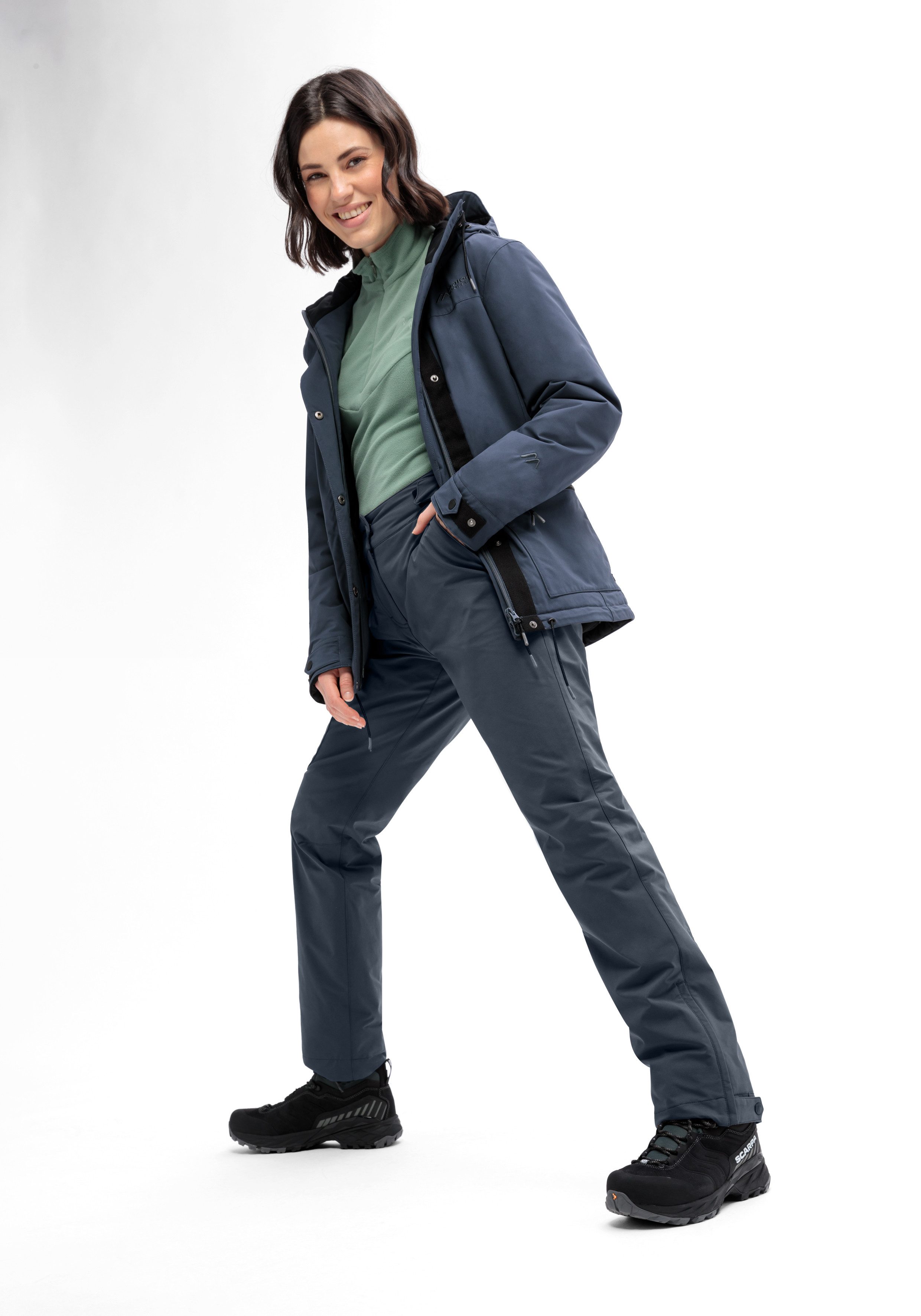 Maier Sports Functionele broek R3 Zed Pants W Dames outdoorbroek elastische wandelbroek regular fit