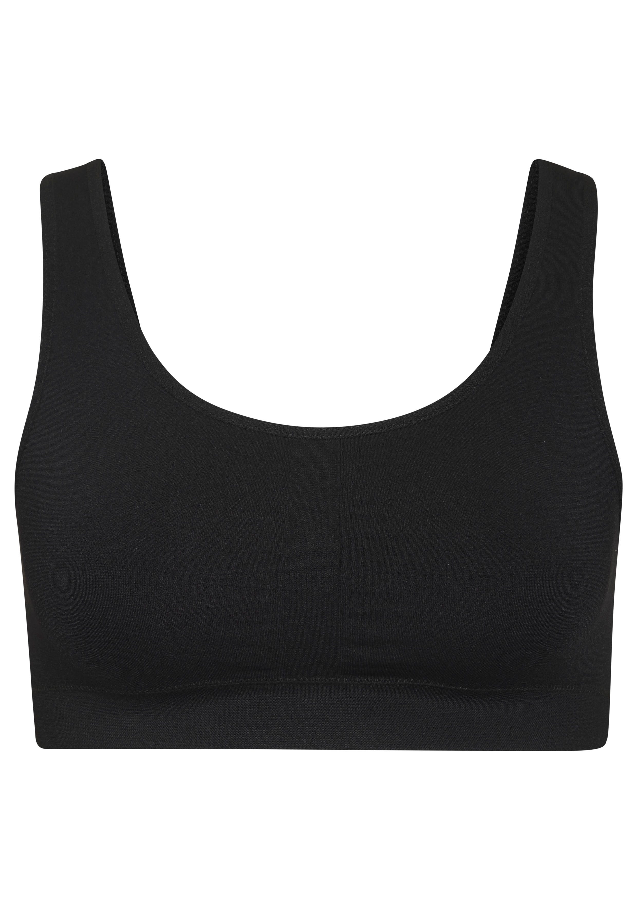 Lascana Bustier Seamless van zacht microvezel
