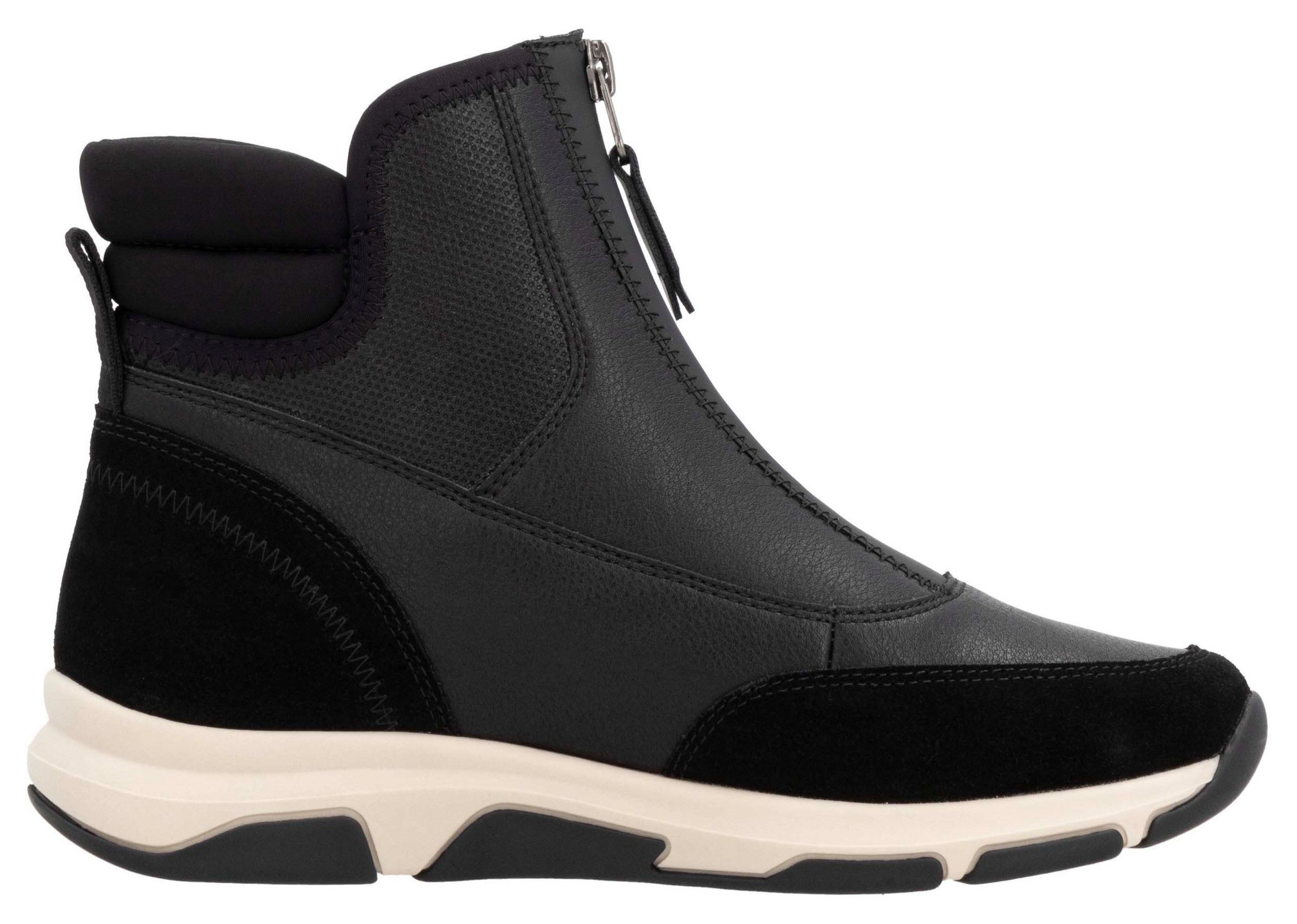Remonte Winterlaarzen sleehak, winterenkellaarsjes, high top sneaker met schapenwol voering