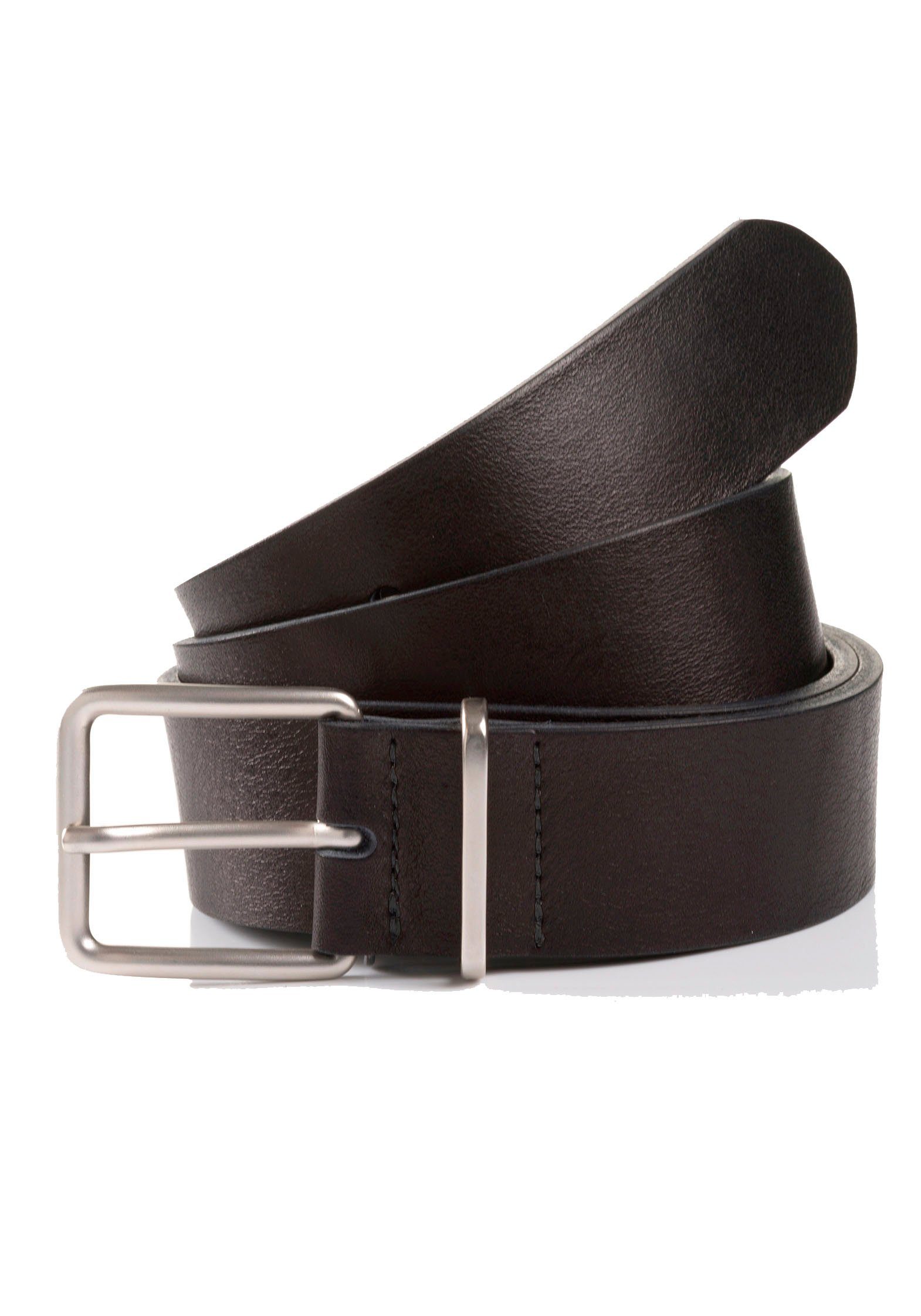 Tom Tailor Leren riem TTREGGIE 3 5 cm brede damesriem must-have voor denim en formeel