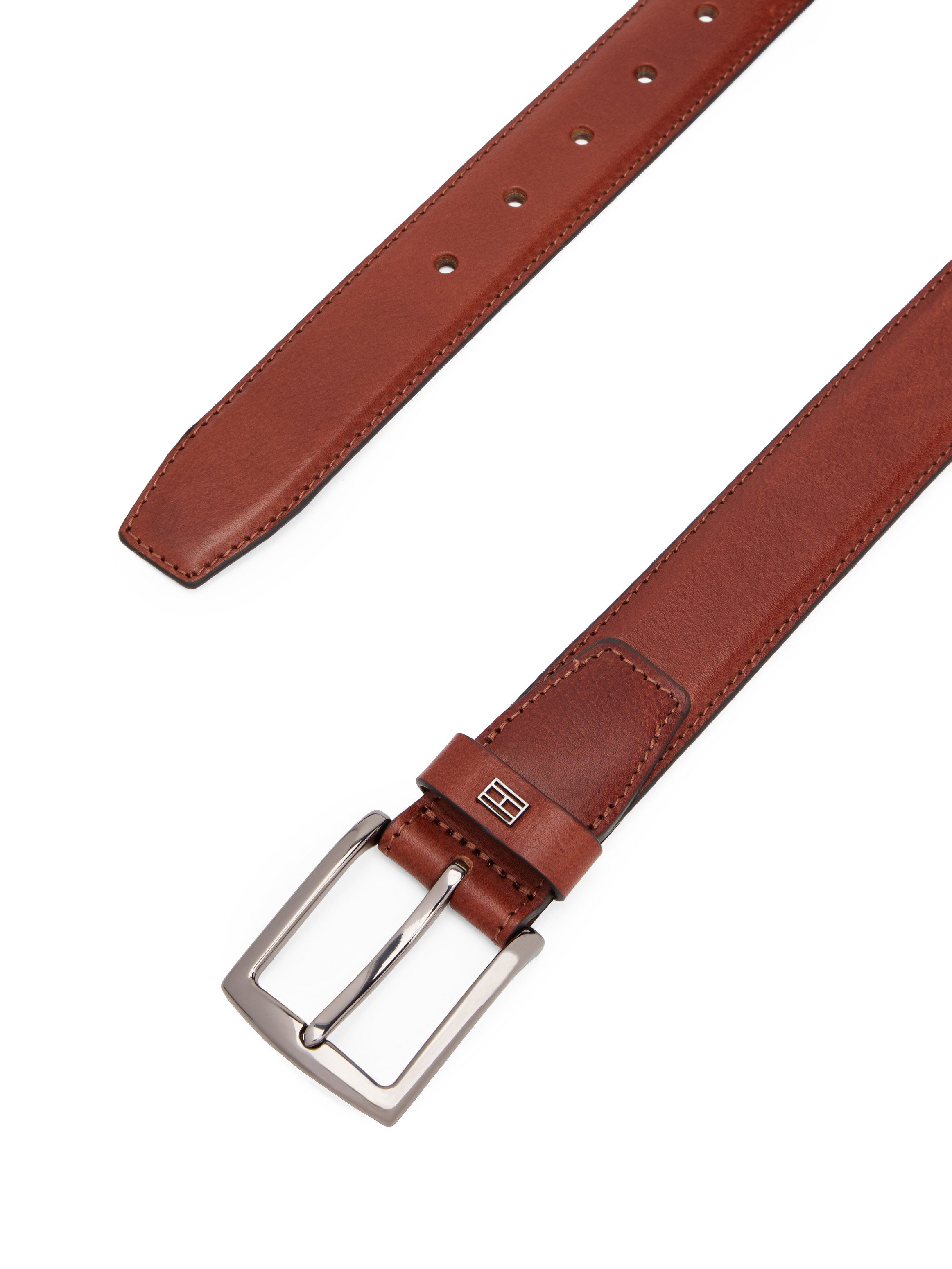 Tommy Hilfiger Leren riem DENTON ELEVATED 3.5 In grootte verstelbaar