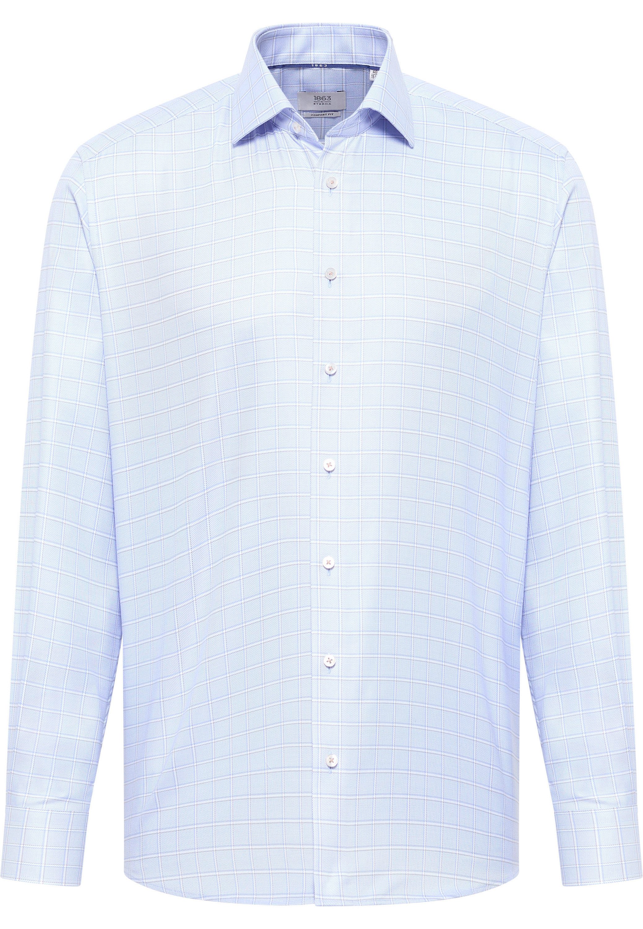 Eterna Overhemd met lange mouwen Comfort fit