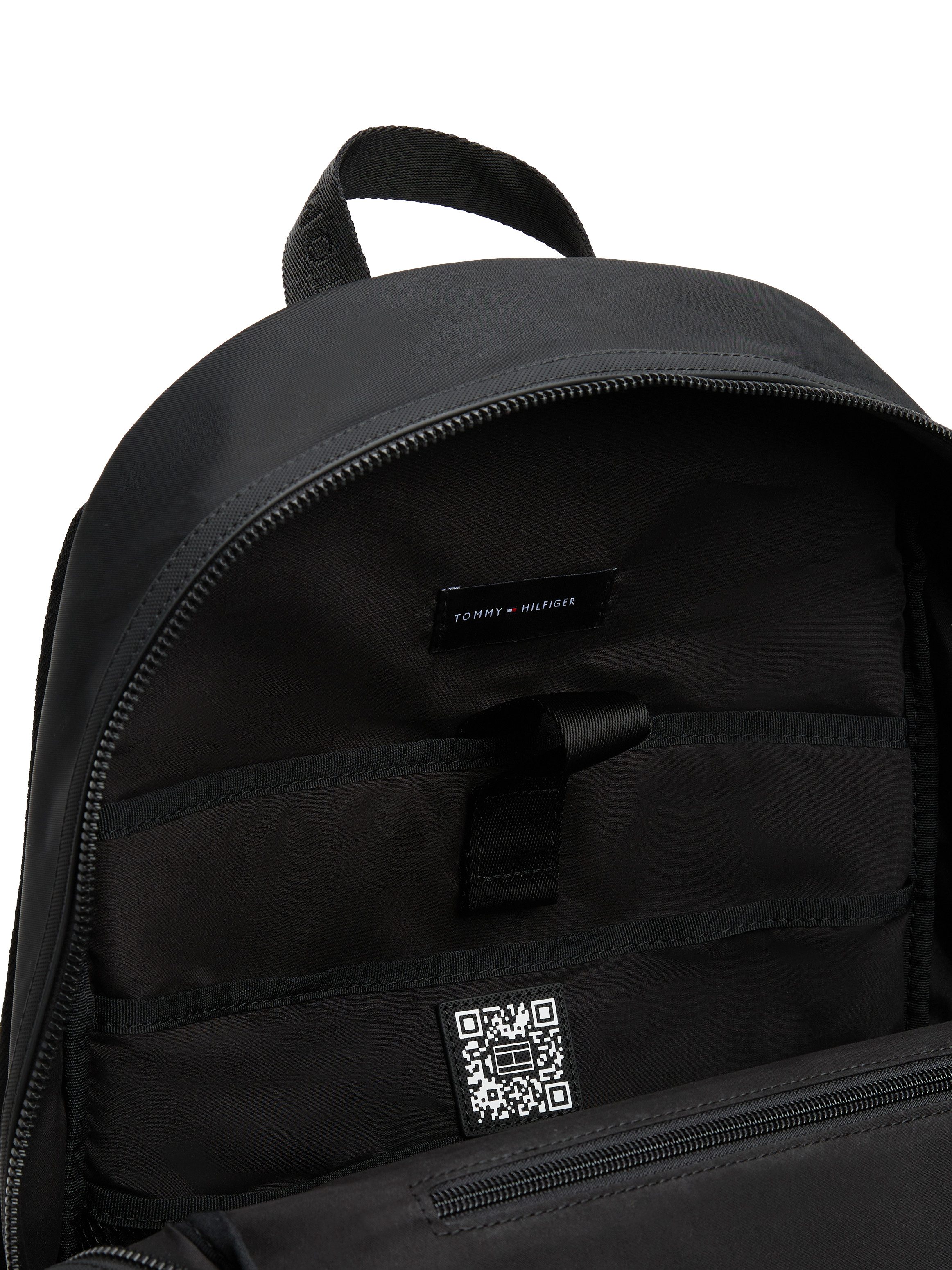 Tommy Hilfiger Vrijetijdsrugzak TH REPREVE BACKPACK , heren rugzak, werkrugzak met verstelbare schouderbanden