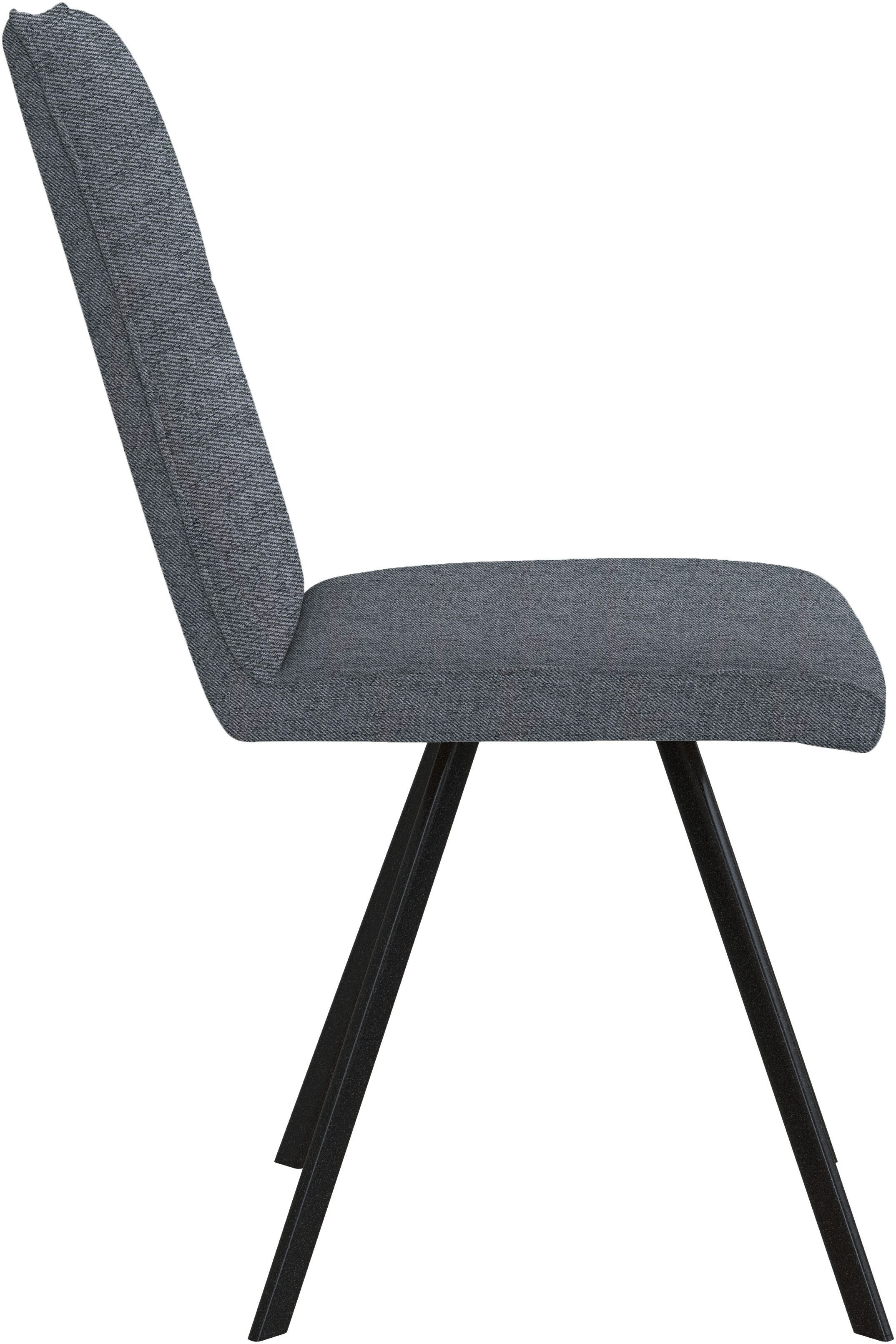 Home affaire Stoel met 4 poten Sava Metalen frame (set, 2 stuks)