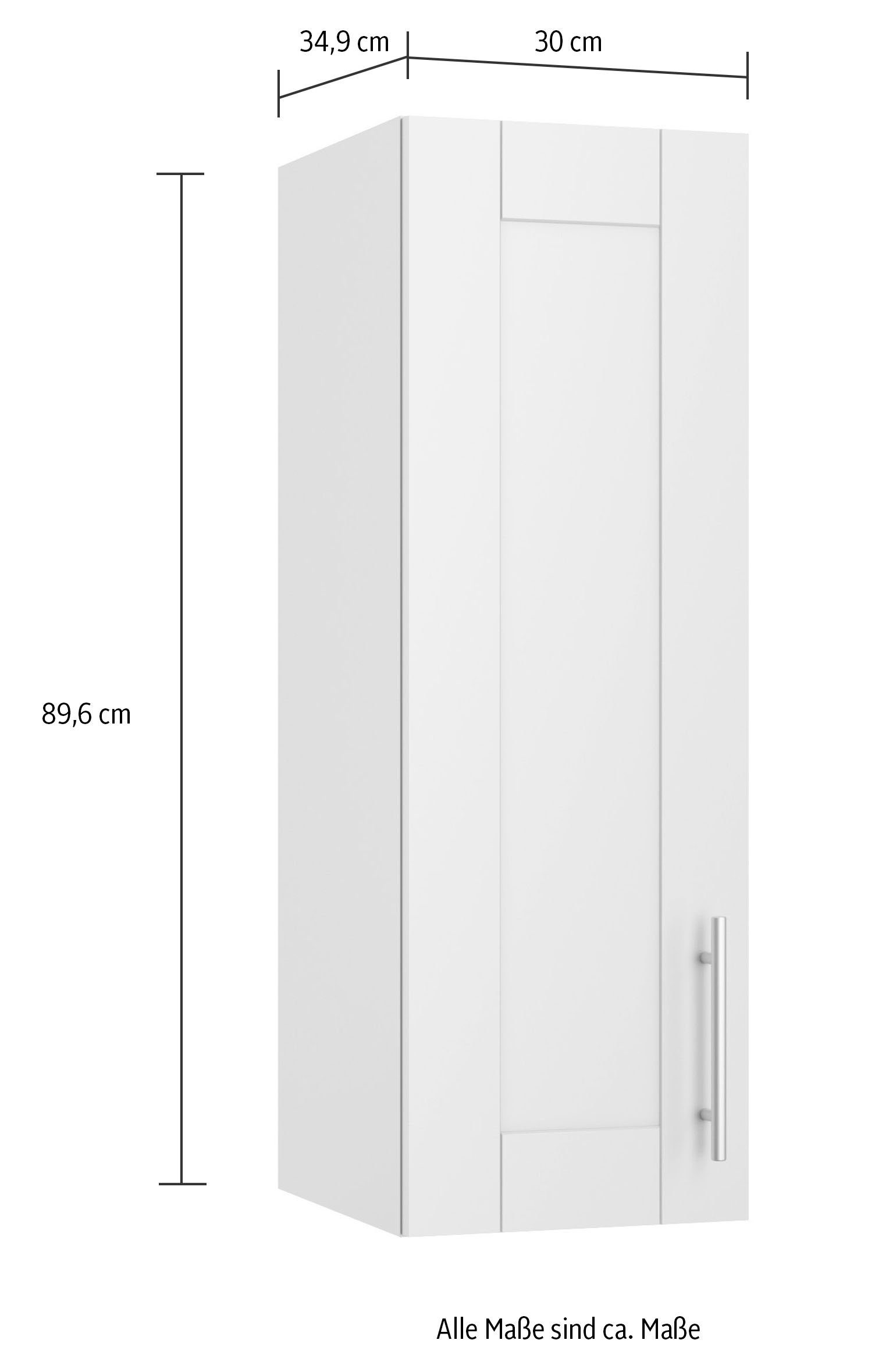 Kochstation Hangend kastje KS-Ahus Breedte 30 cm