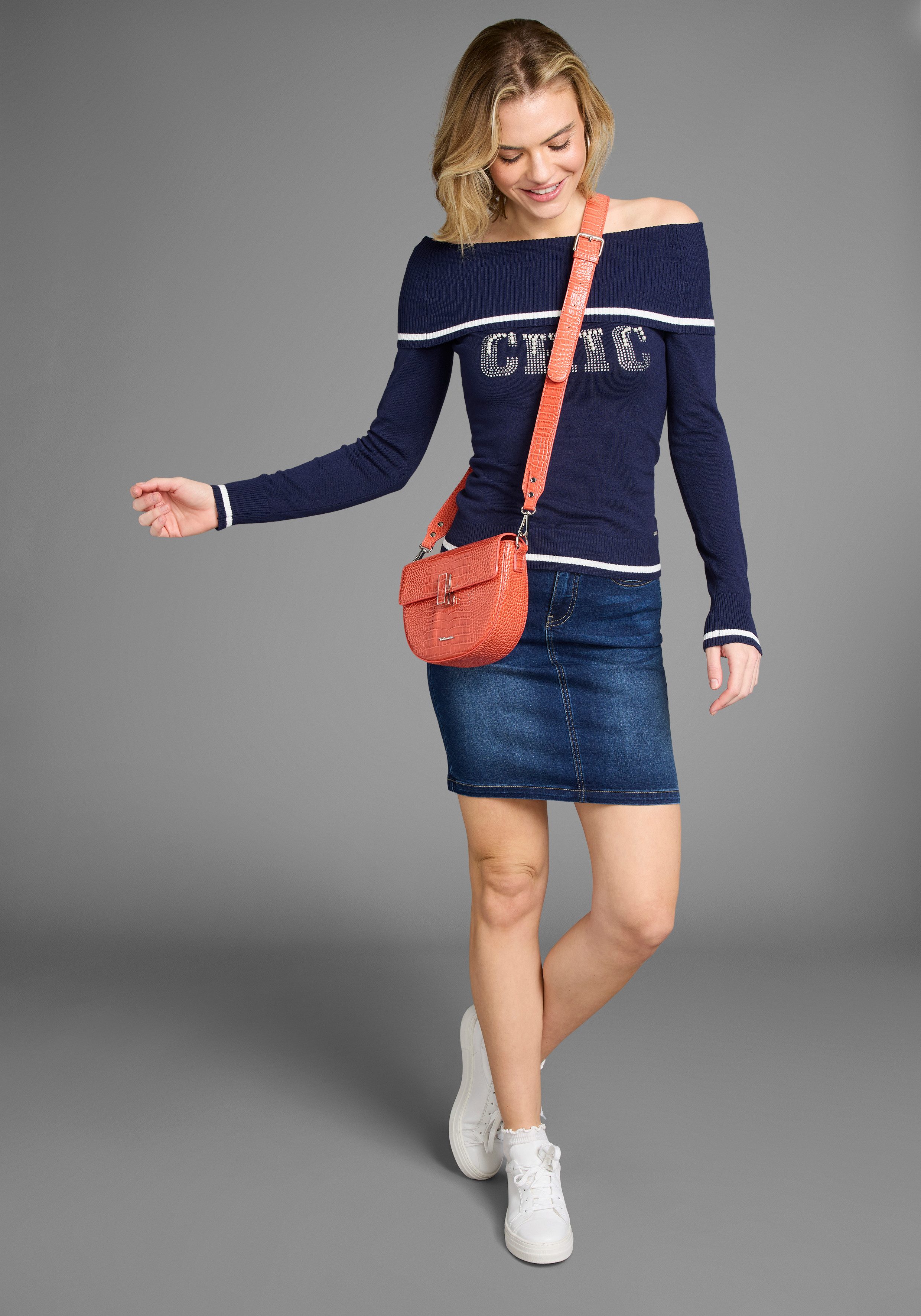 Arizona Jeans rok Ultra Stretch extra smal gesneden