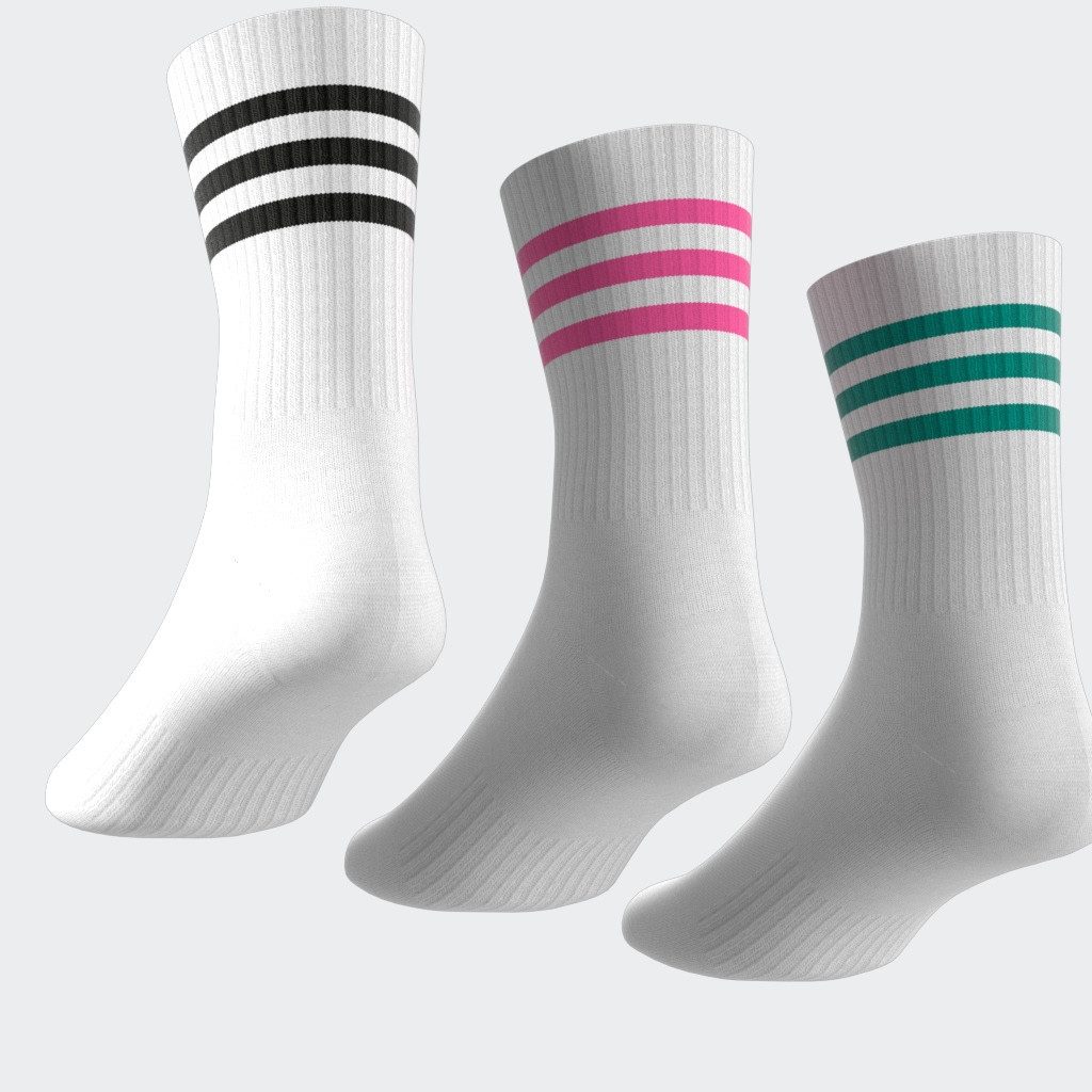 adidas Performance Functionele sokken 3-STRIPES CUSHIONED CREW SOKKEN, 3 PAAR (3 paar)