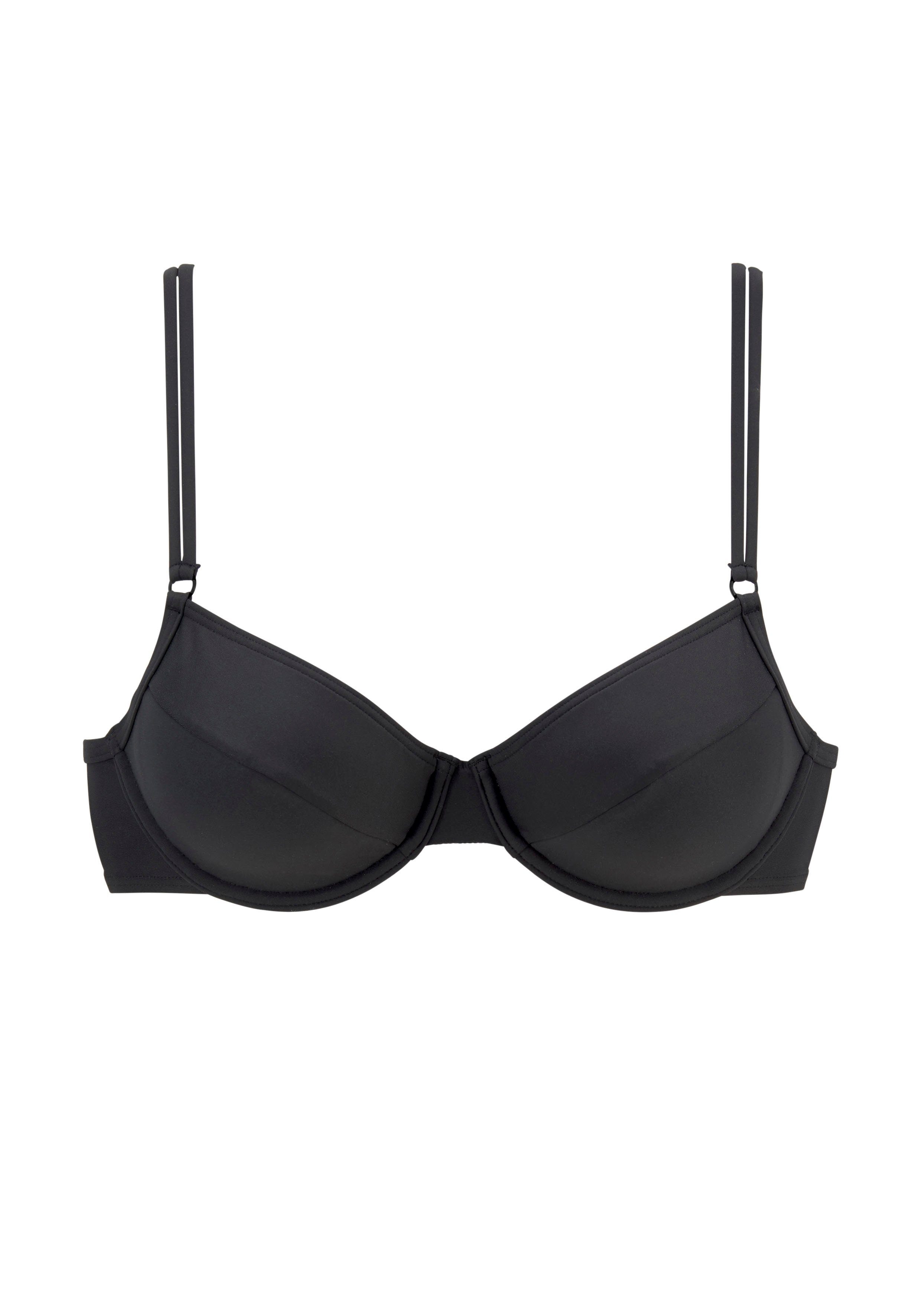 s.Oliver RED LABEL Beachwear Bikinitop met beugels Rome in verschillende unikleuren