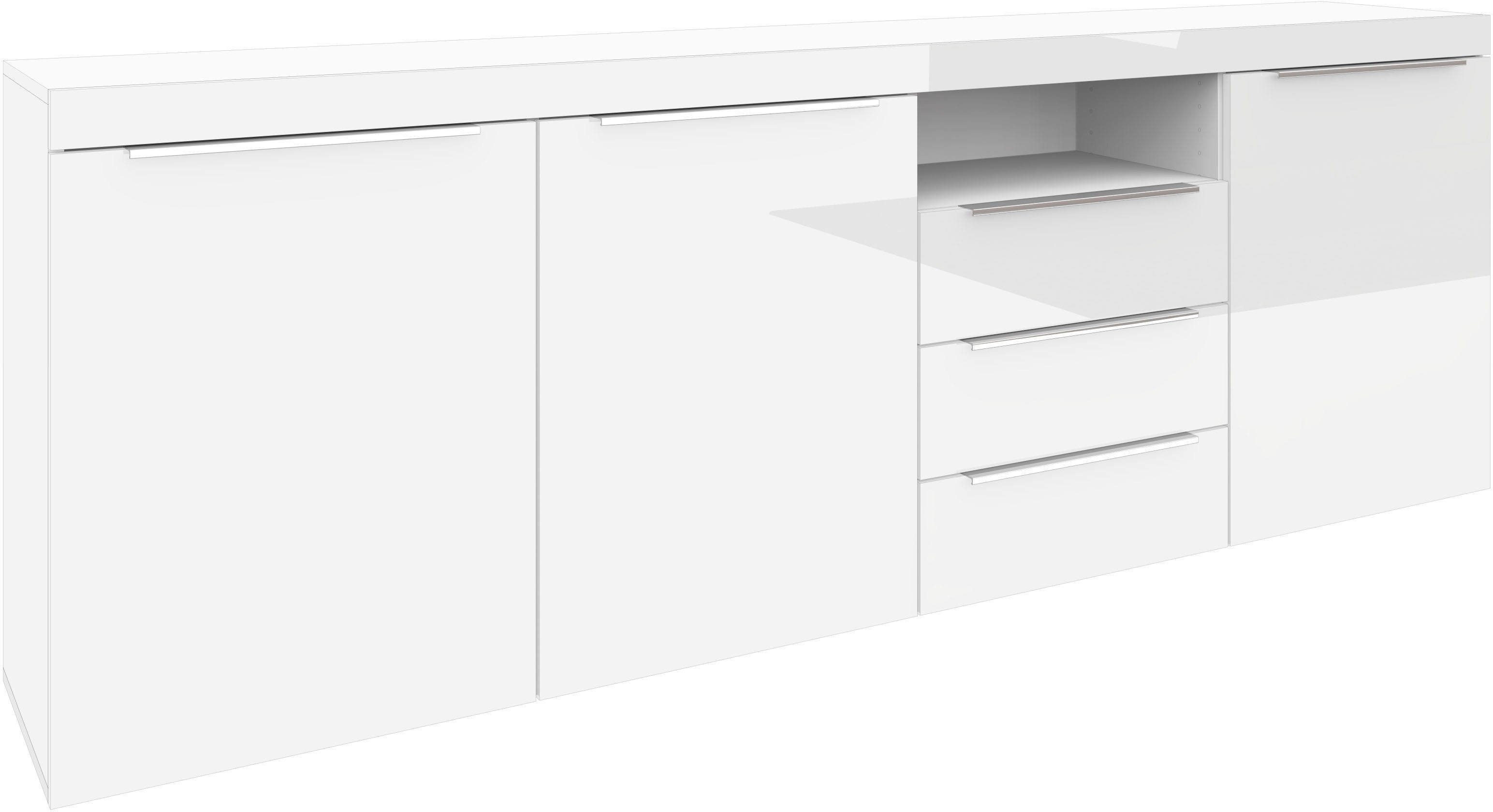 borchardt Möbel Dressoir Durban Breedte 200 cm