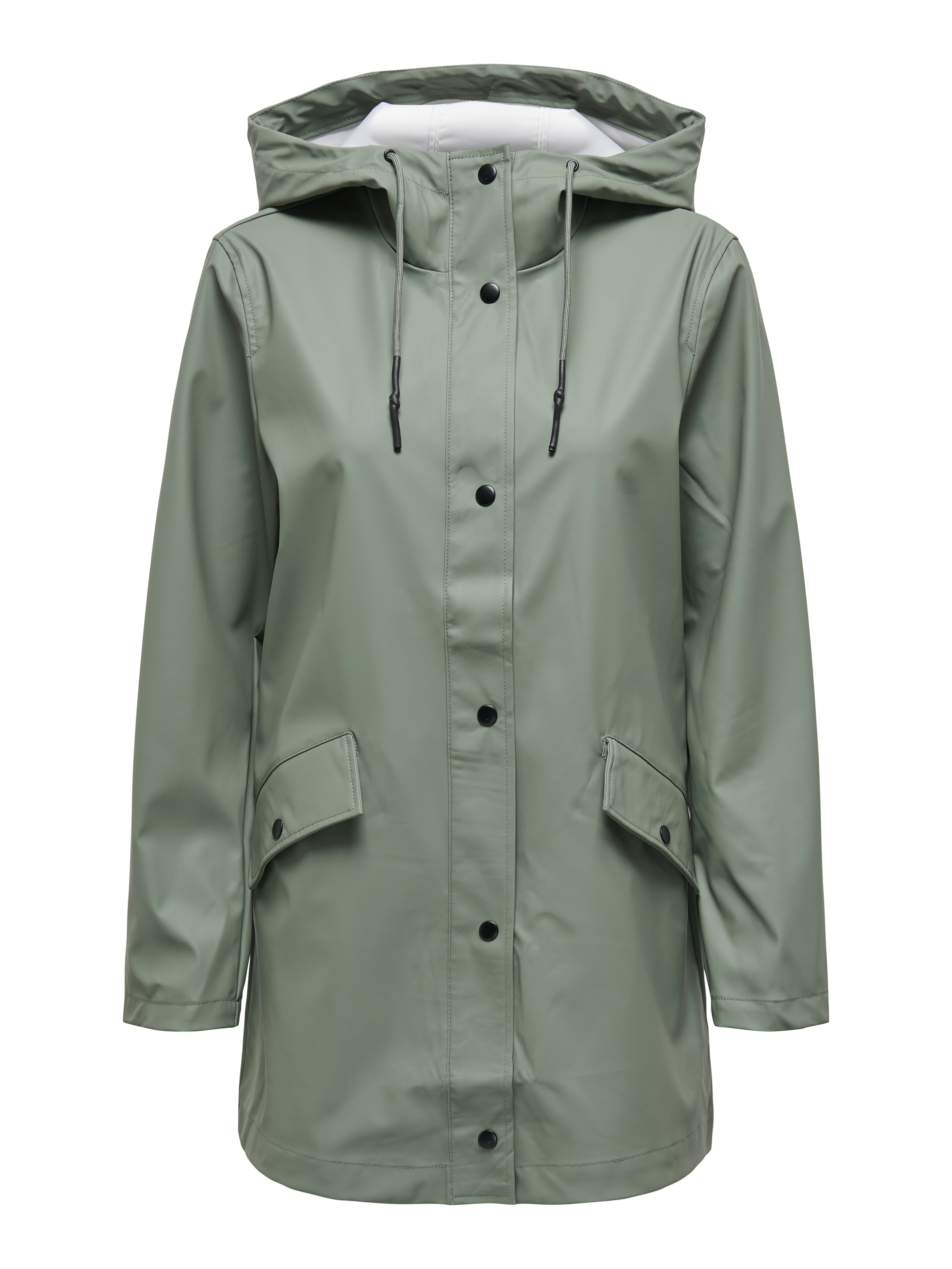 Only Korte jas ONLELISA RAINCOAT OTW NOOS