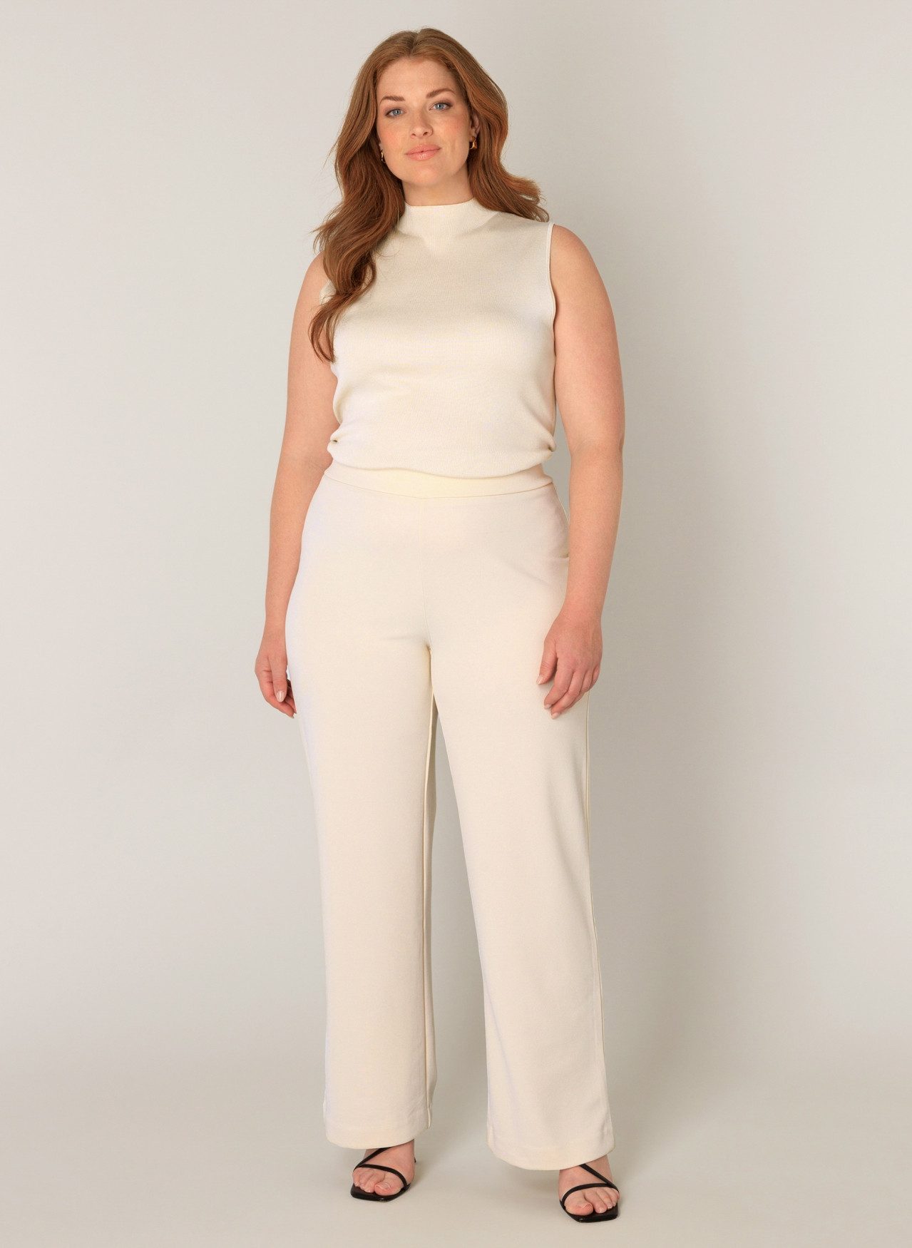 Base Level Curvy Tregging Arah met elastische taille