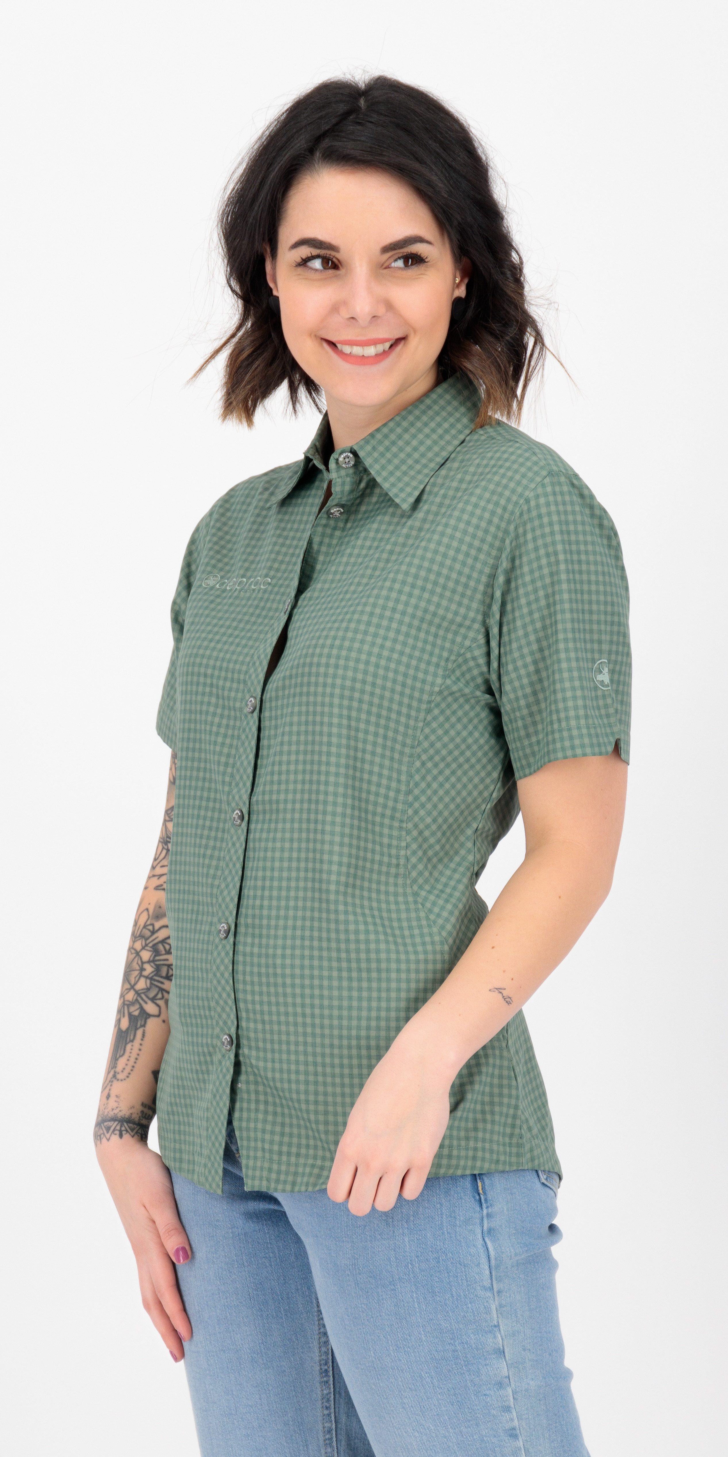 DEPROC Active Outdoorblouse COPPER WOMEN