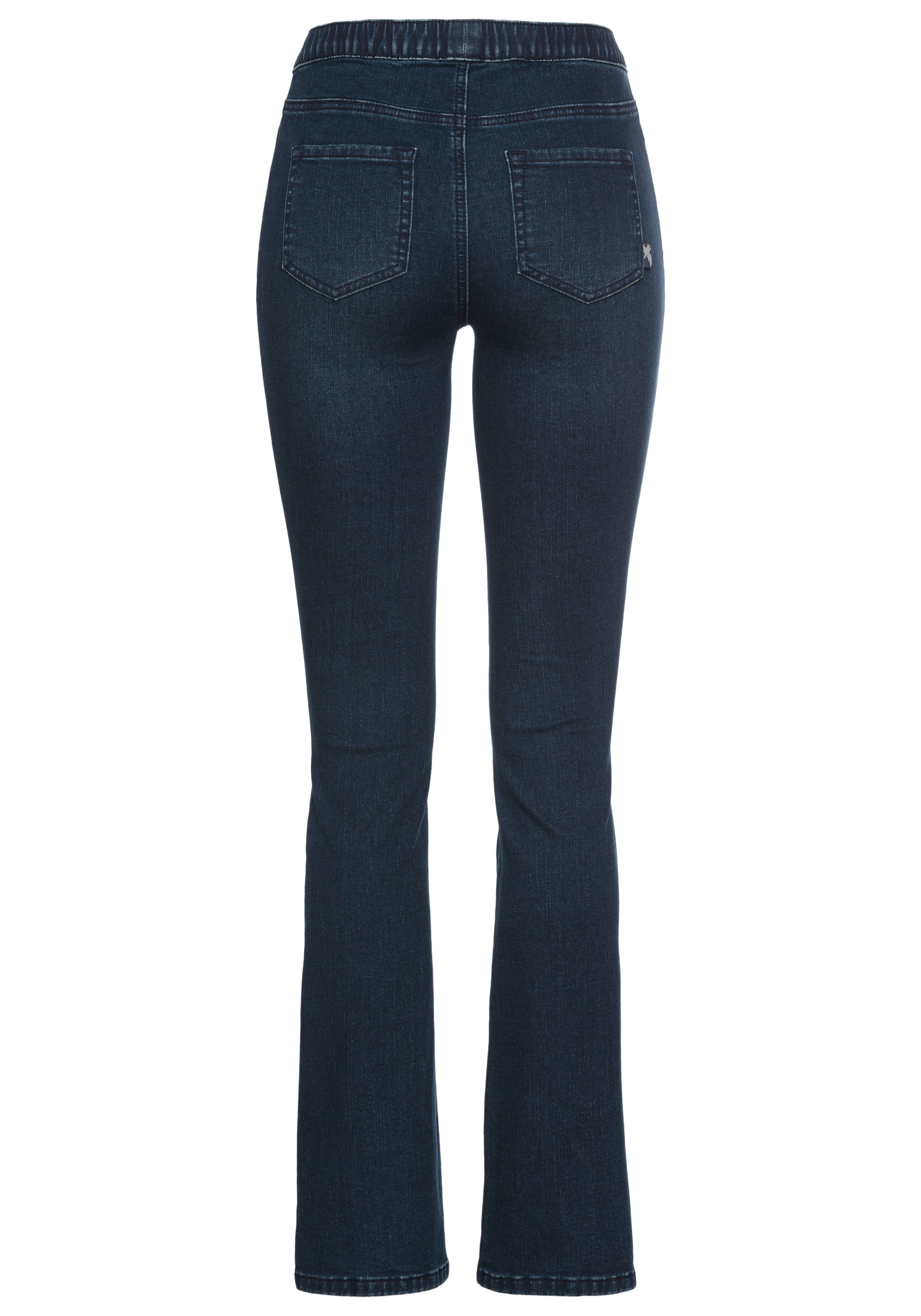Arizona Jeggings Bootcut met lichte thermo-effect