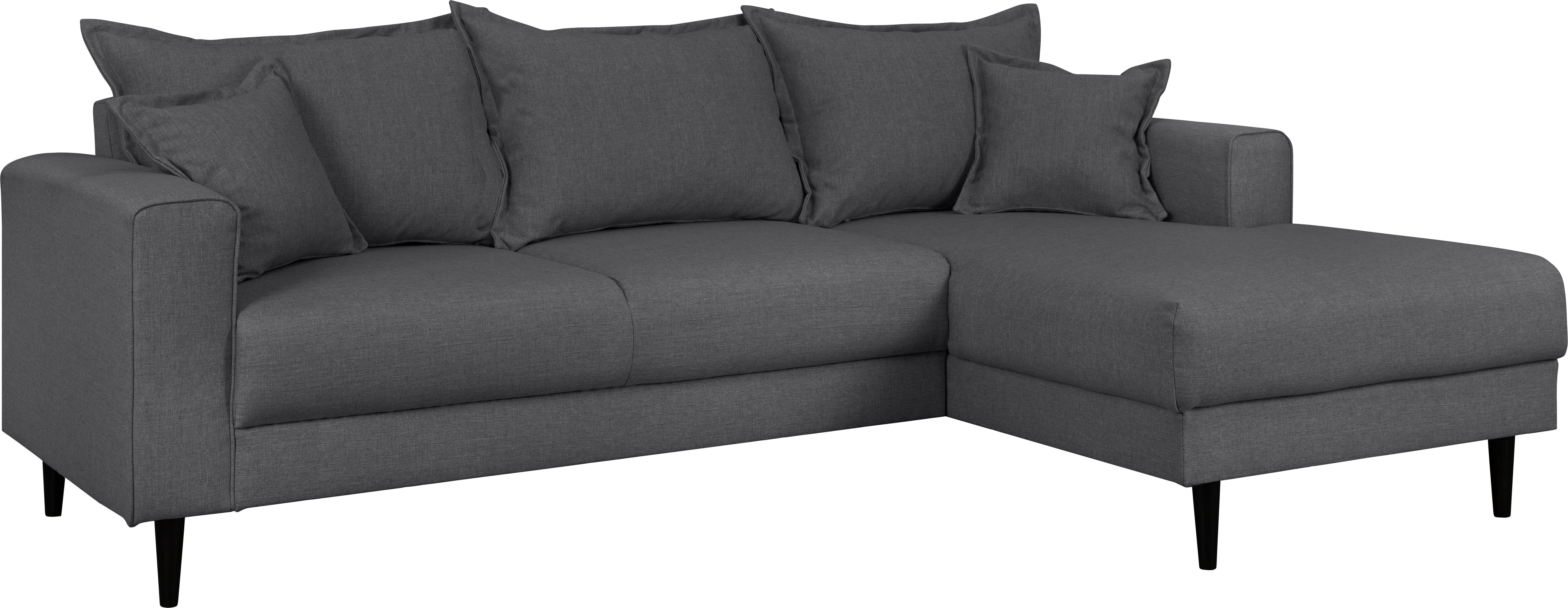 Home affaire Hoekbank VEYRAS L-vorm, hoog zitcomfort, afmetingen B/D/H: 230/150/76 cm