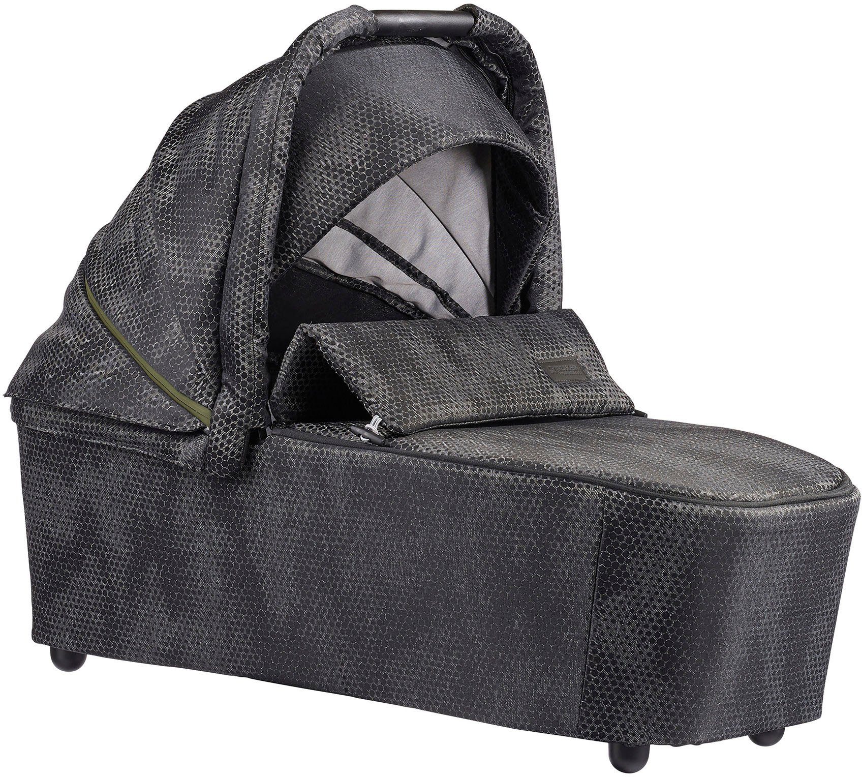 Gesslein Combi-kinderwagen FX4 Soft+ met opzetstuk Classic zwart/zwart, zwartgrijs