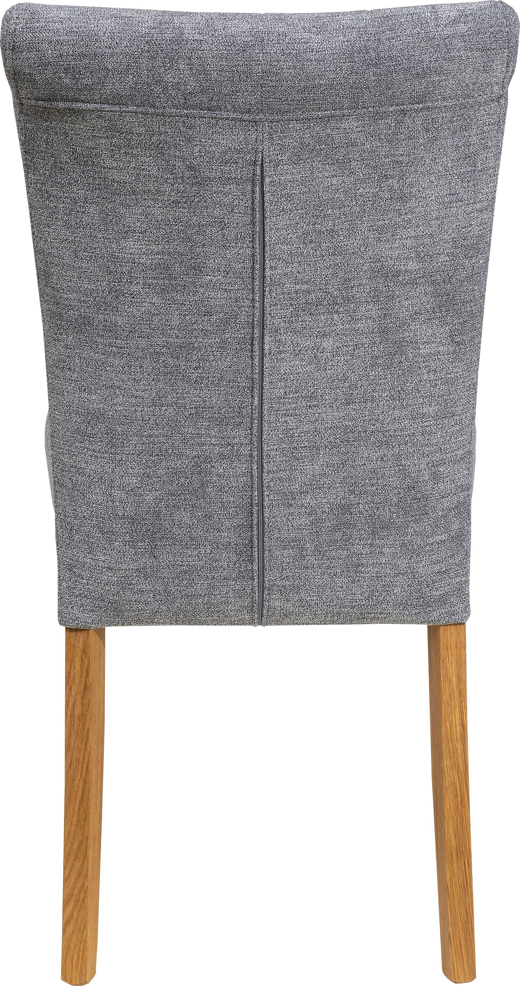 Home affaire Stoel Queen Eetkamerstoel met capitonnage, set van 2, 4 of 6