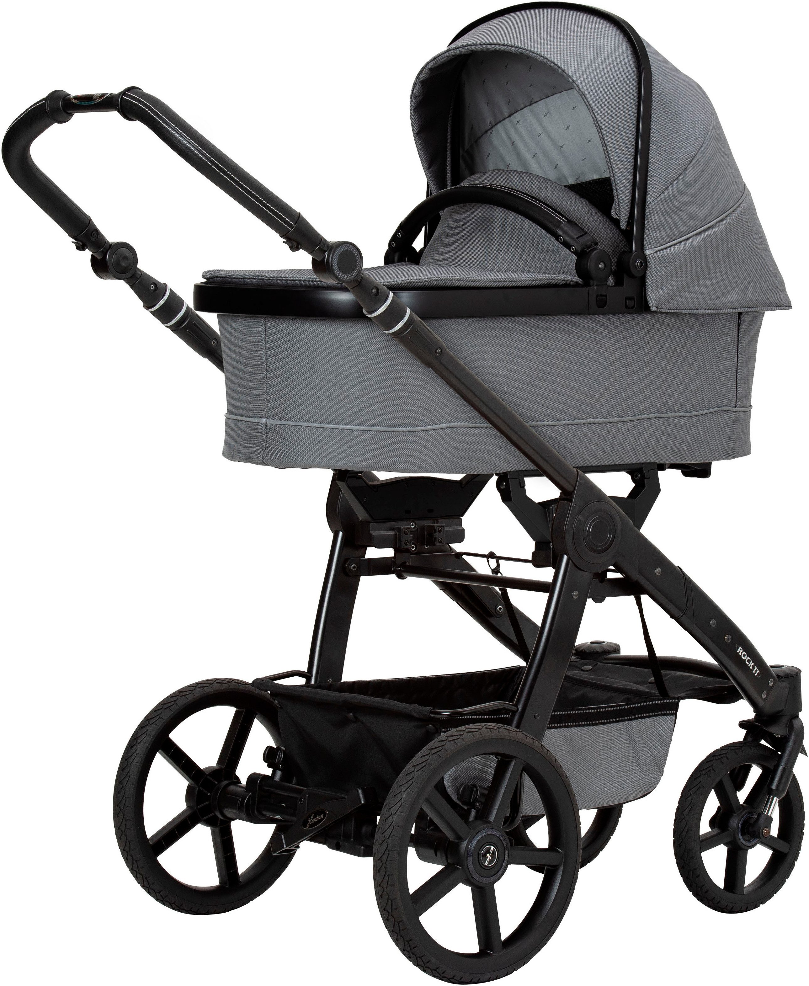 Hartan Combi-kinderwagen Rock it GTR Outdoor met handrem (set)