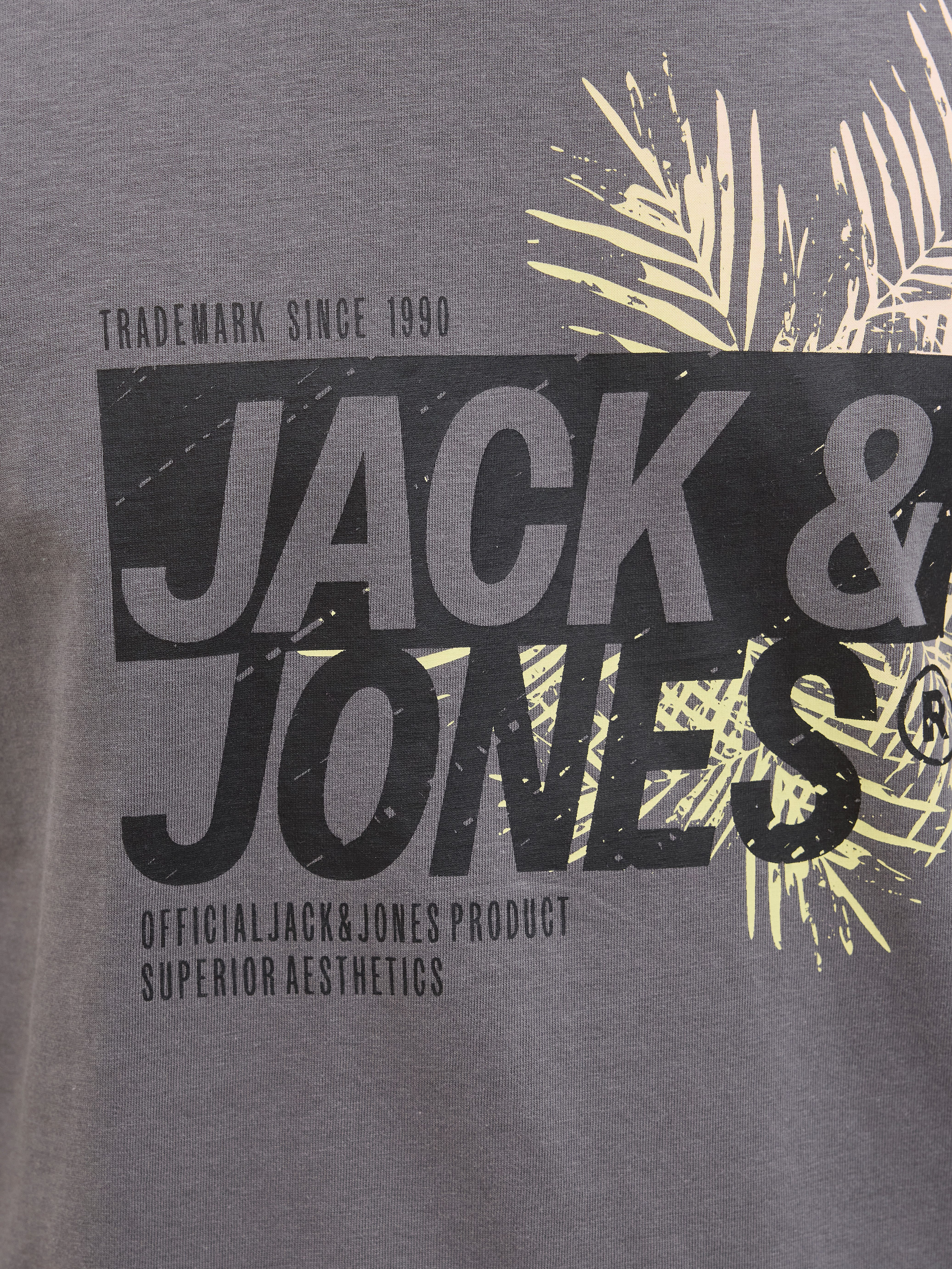 Jack & Jones Shirt met print JJJAXON TEE SS CREW NECK