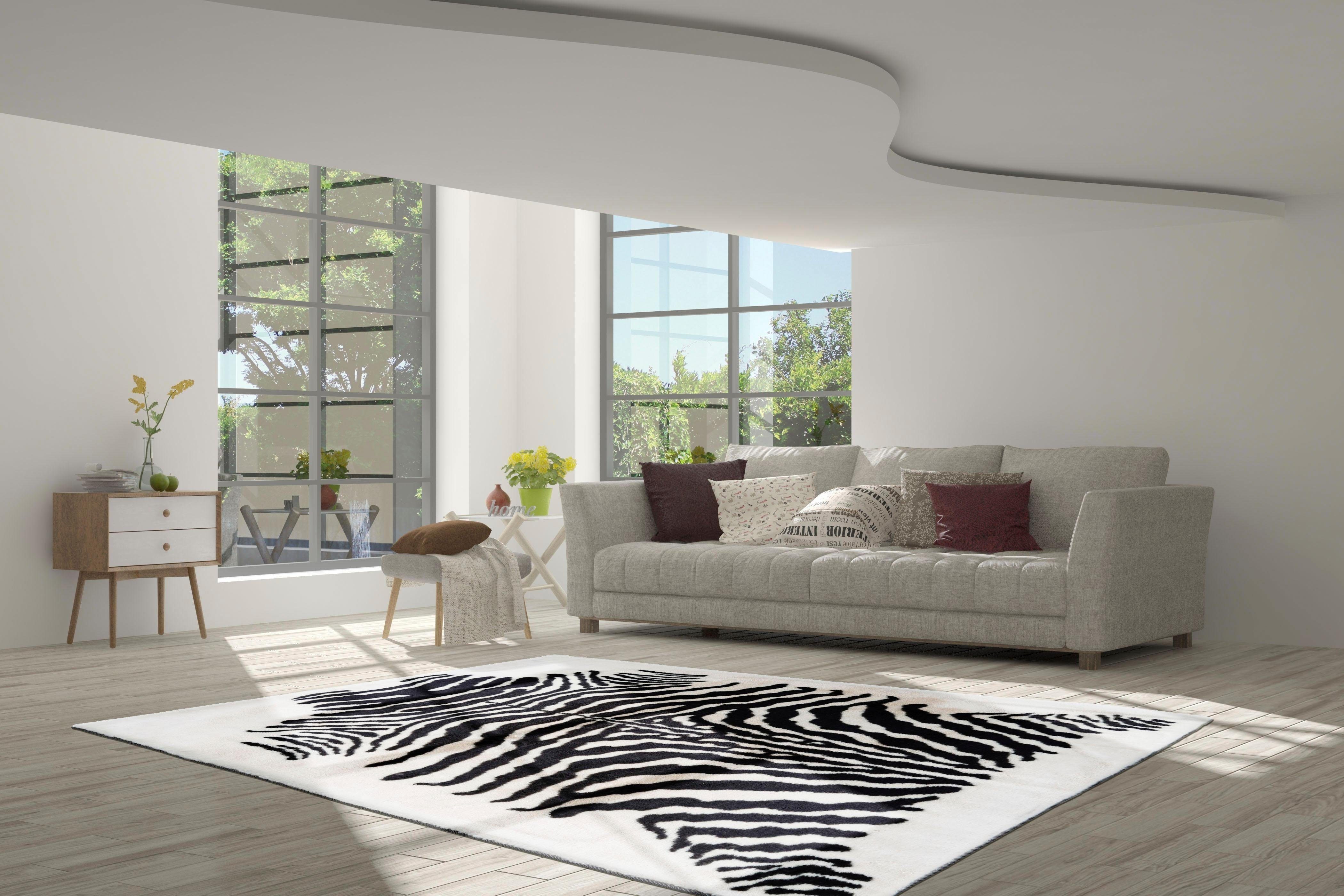 calo-deluxe Hoogpolig vloerkleed Vogezen 400 zachte touch, woonkamer