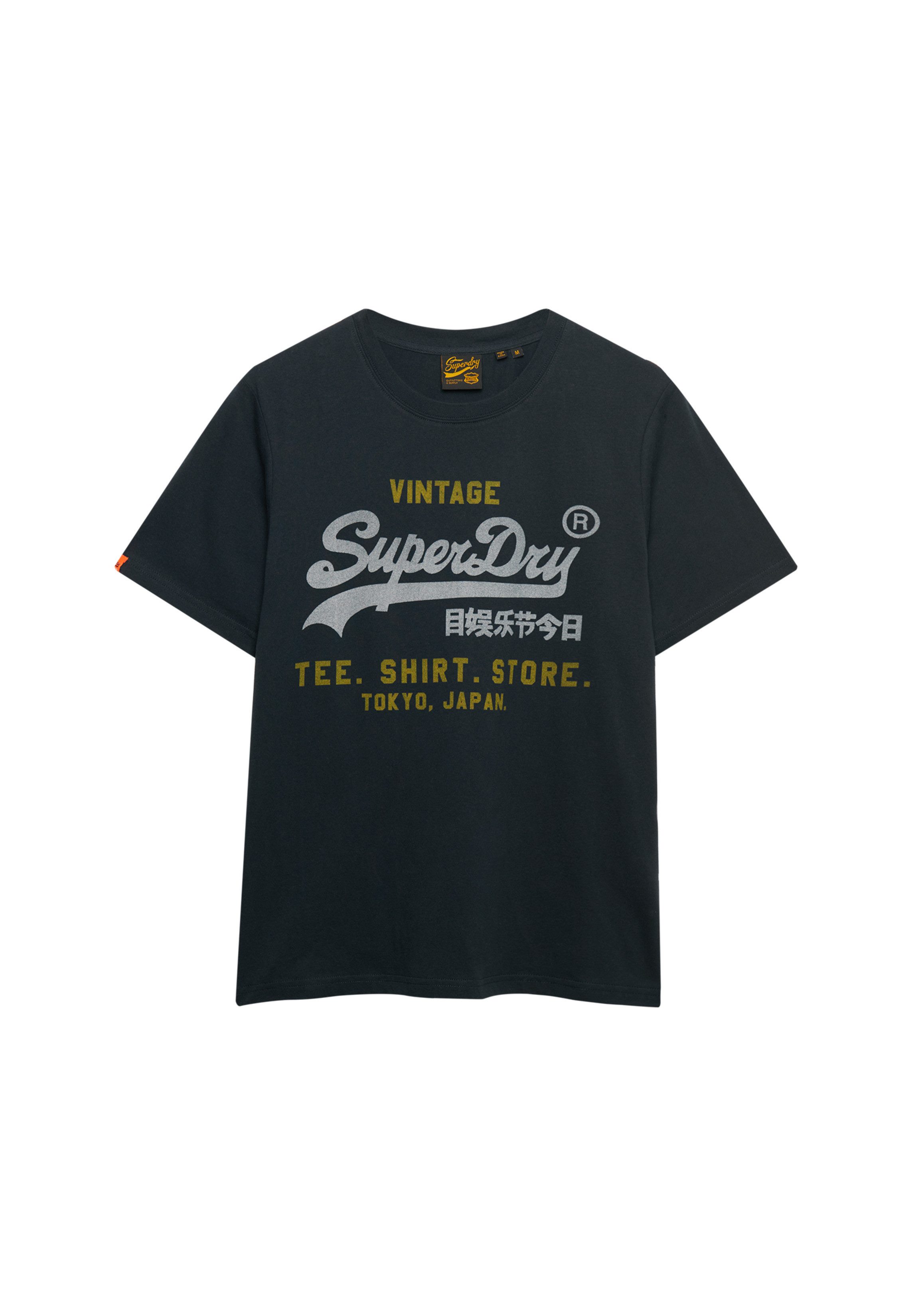 Superdry Shirt met ronde hals VL HERITAGE RELAXED TEE