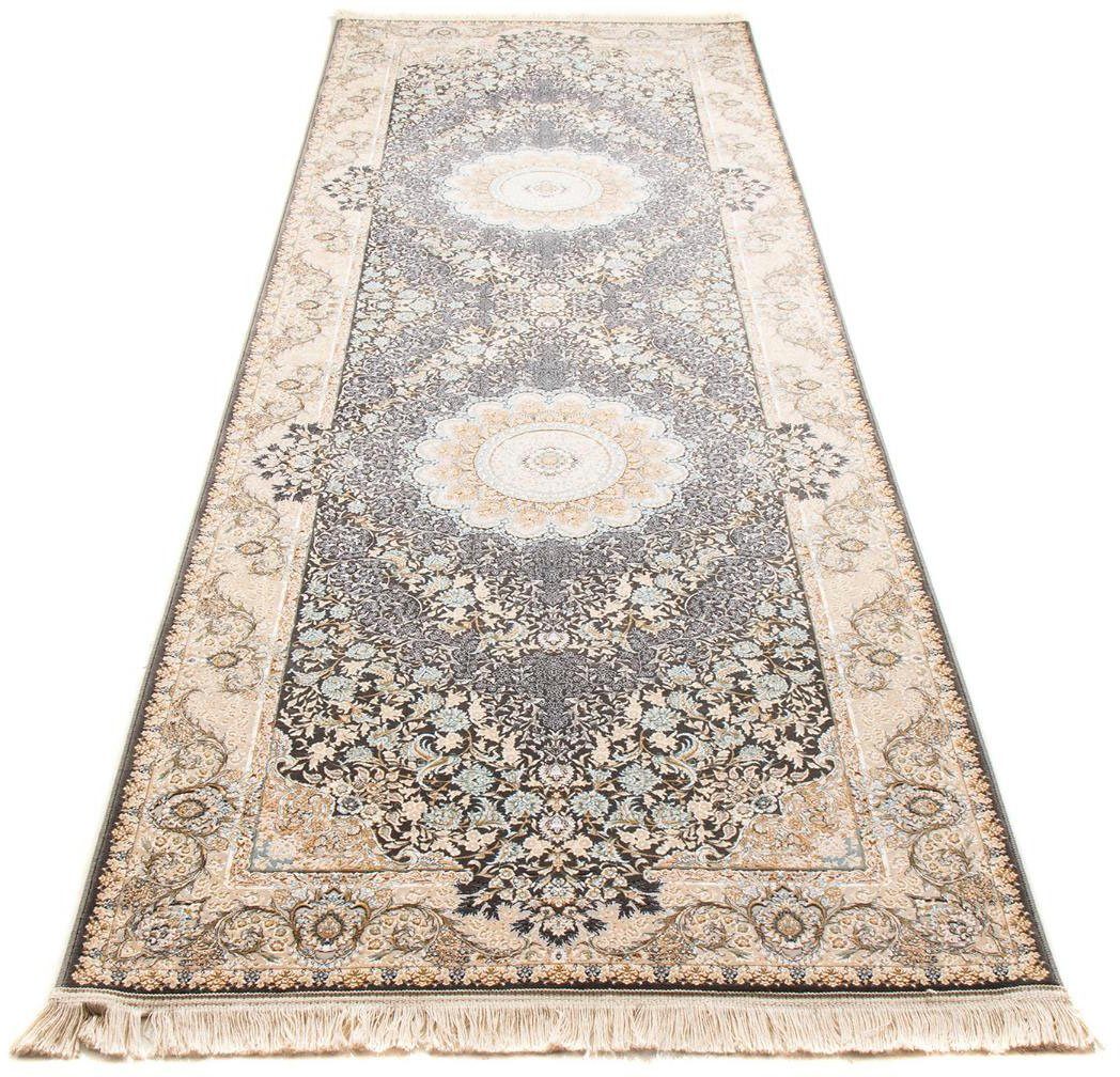 morgenland Loper Benafscha lopers maat 100 cm x 300 cm x 7 mm zwart