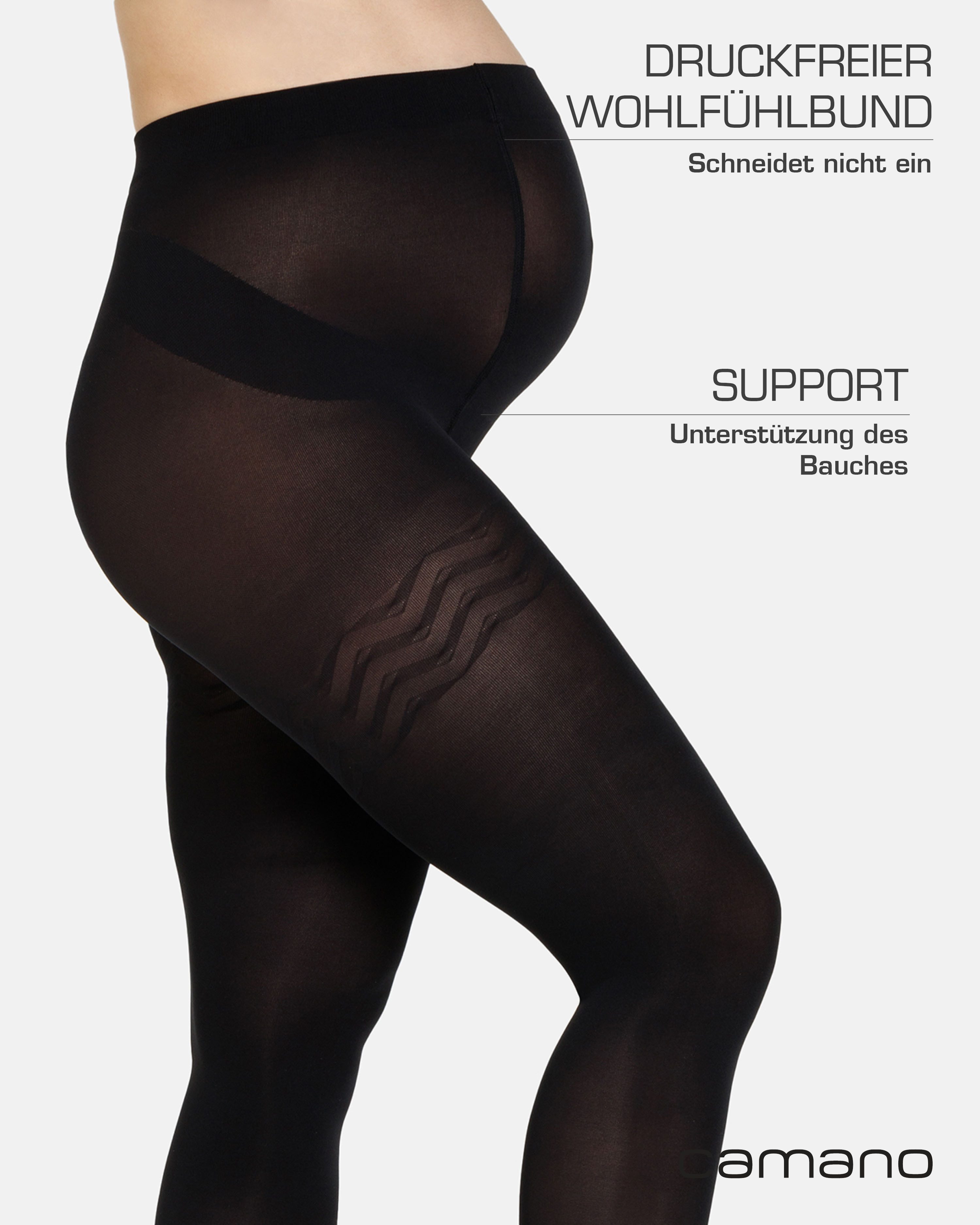 Camano Panty Fine functional met hoog polyamide-gehalte speciaal voor zwangeren