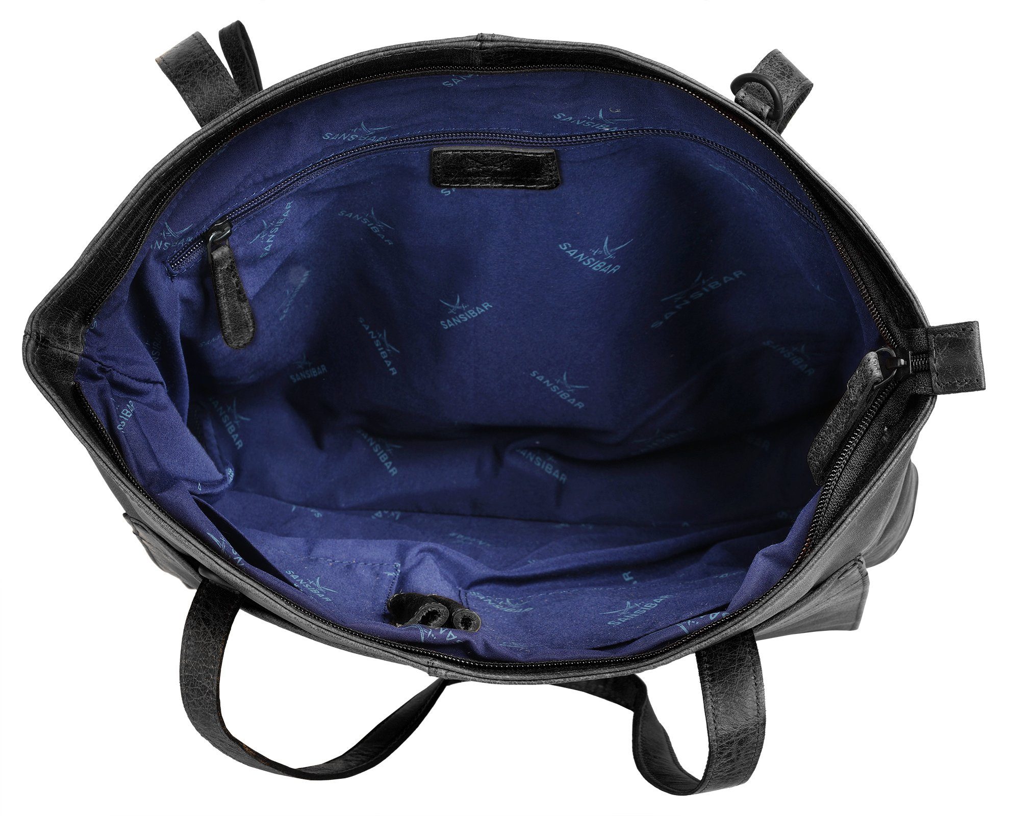 Sansibar Shopper echt leder