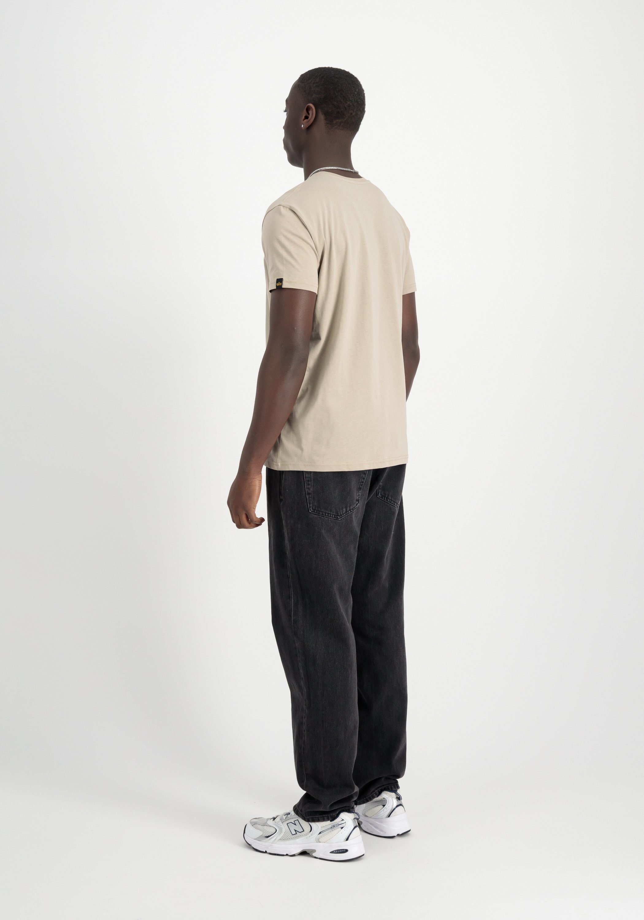 Alpha Industries T-shirt Alpha Industries Men - T-Shirts Basic T-Shirt BL Carbon