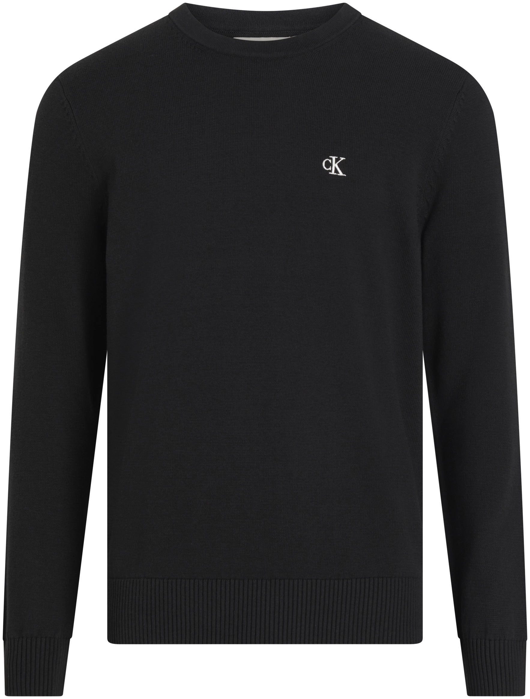 Calvin Klein Trui met ronde hals MODERN CREW NECK SWEATER