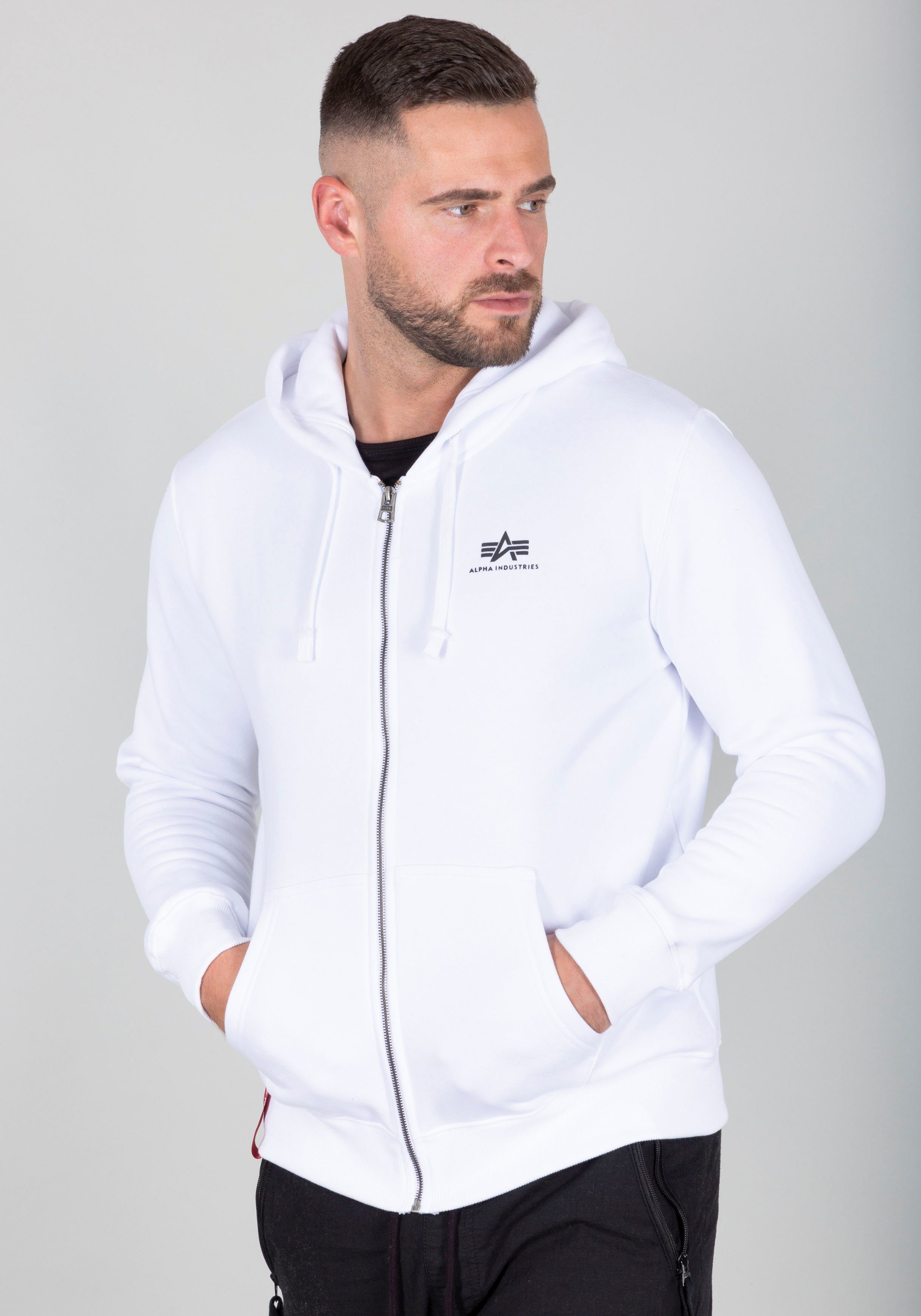 Alpha Industries Capuchonsweatvest Basic Zip Hoody SL