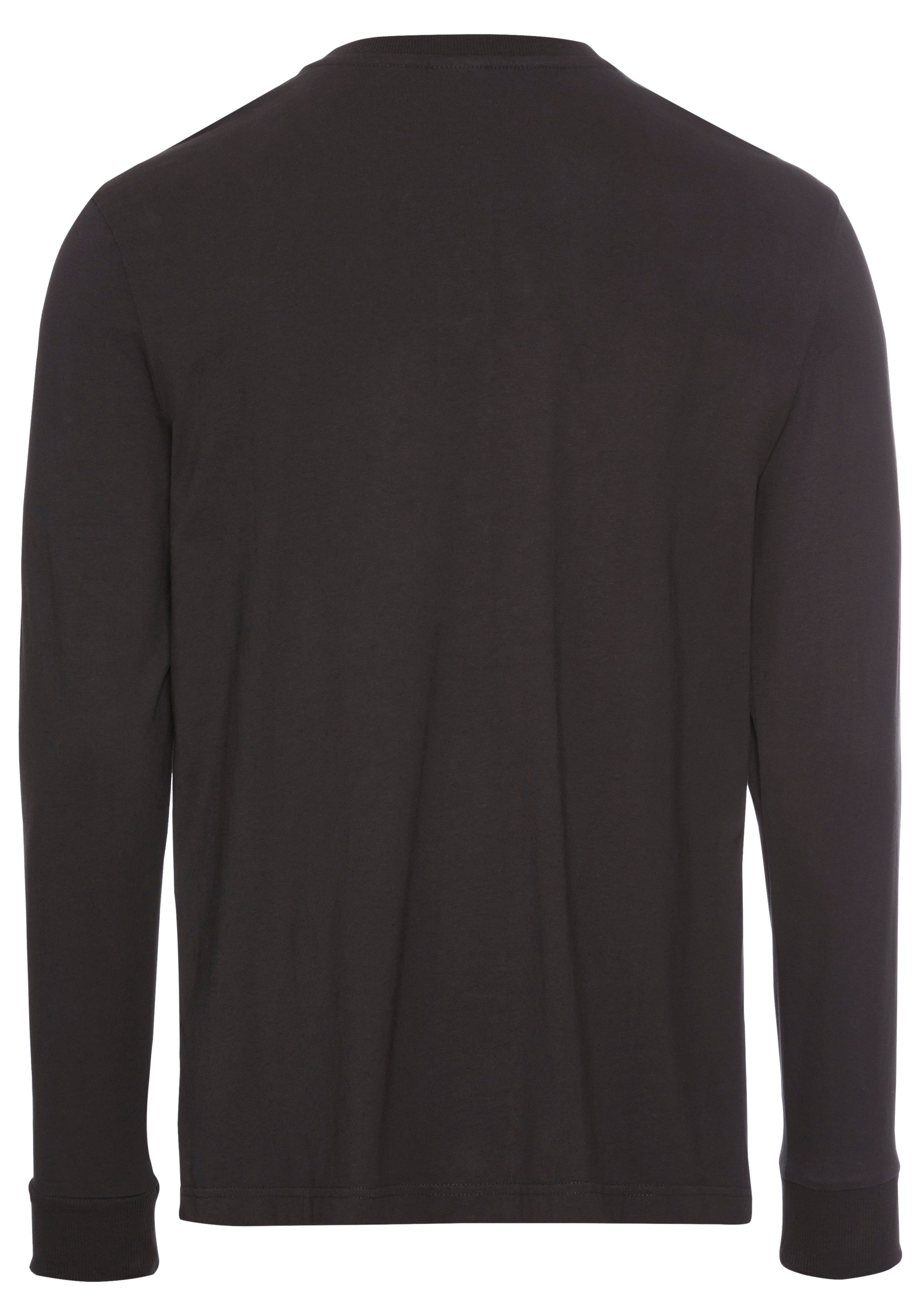H.I.S Henleyshirt met knoopsluiting - nieuwe collectie