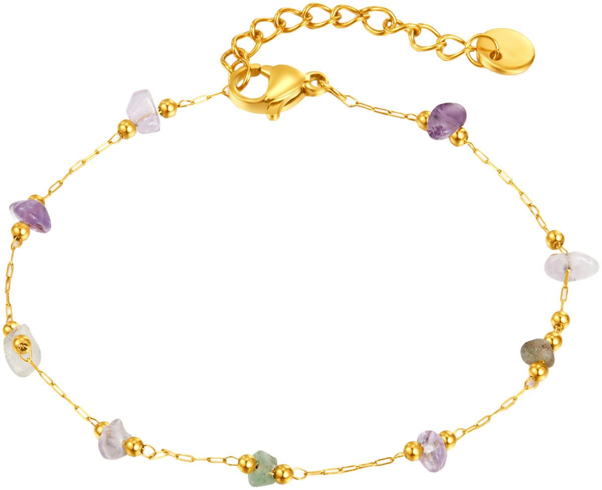 Firetti Armband Sieraad cadeau roestvrij staal armbanden armbandketting edelsteen dames armbanden multicolor