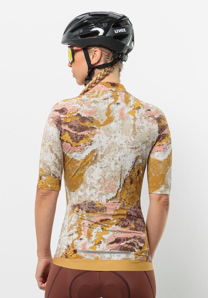 Jack Wolfskin Fietsjack GRAVEX PRINTED FZ S/S W