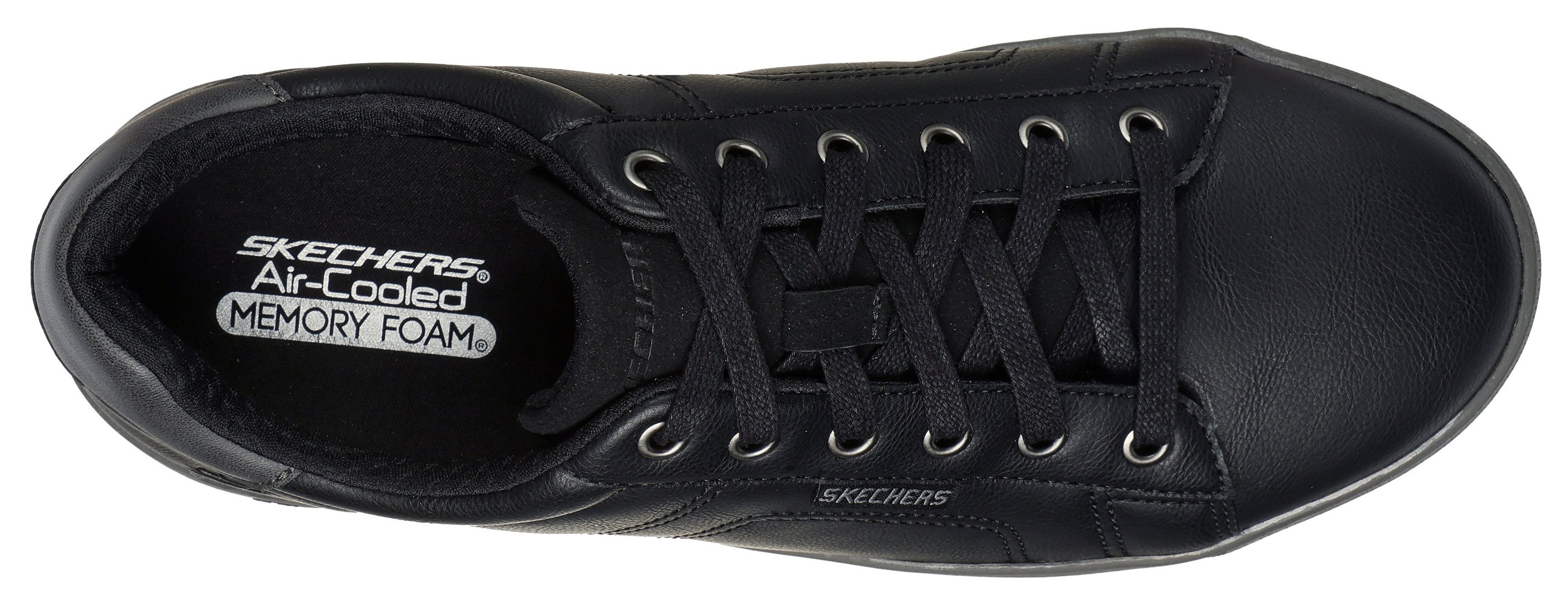 Skechers Sneakers CAVELL , vrijetijdsschoen, slipper, veterschoen met air-cooled memory foam