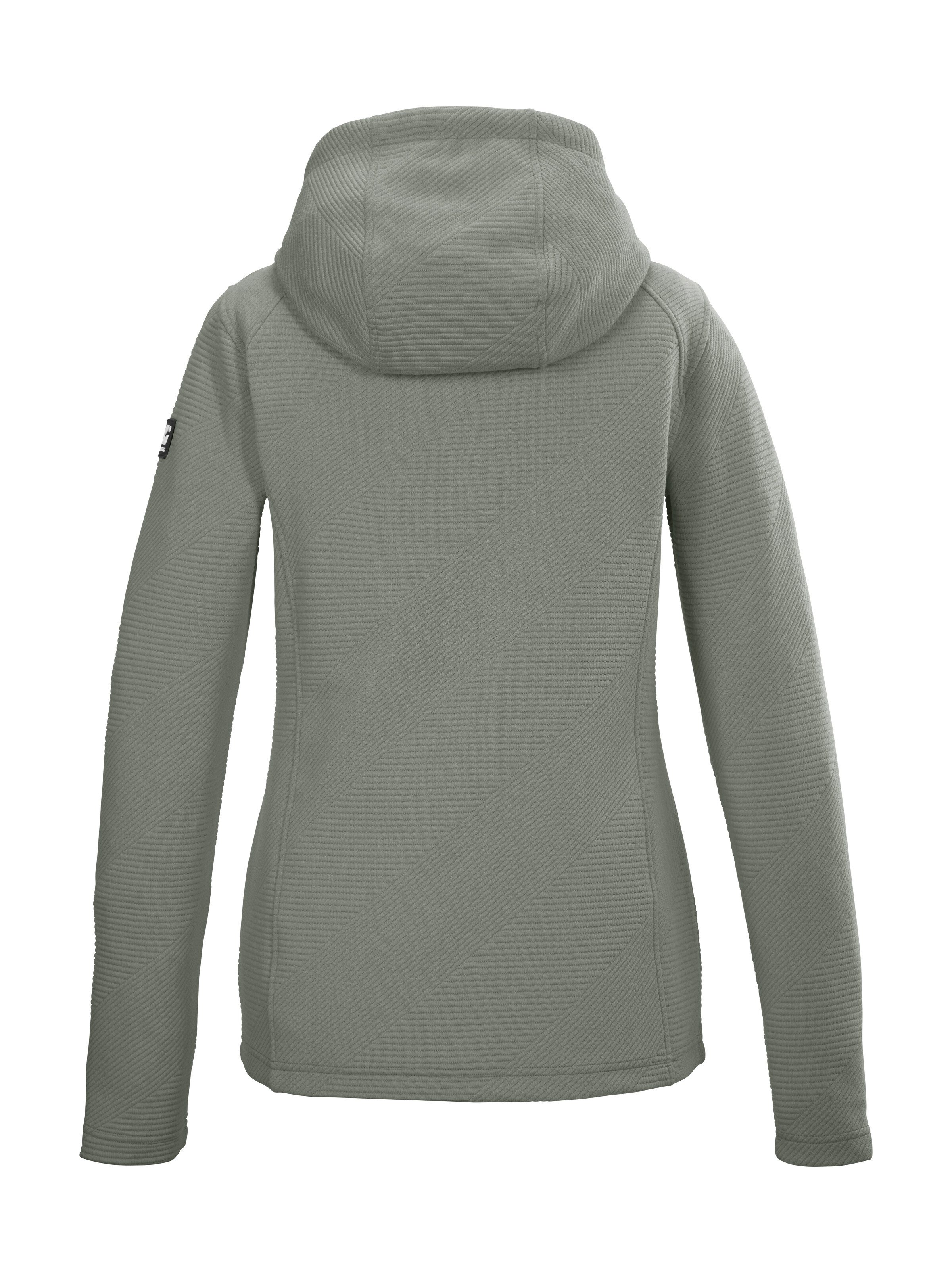 Killtec Vest KOS 33 WMN FLX JCKT Dames powerstretchjack met capuchon, zakken, kinbescherming