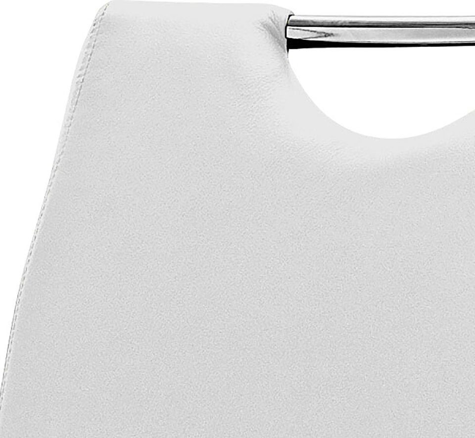 MCA furniture Vrijdragende stoel Keulen Overtrokken met kunstleer, comfortzithoogte, stoel belastbaar tot 120 kg (set, 4 stuks)