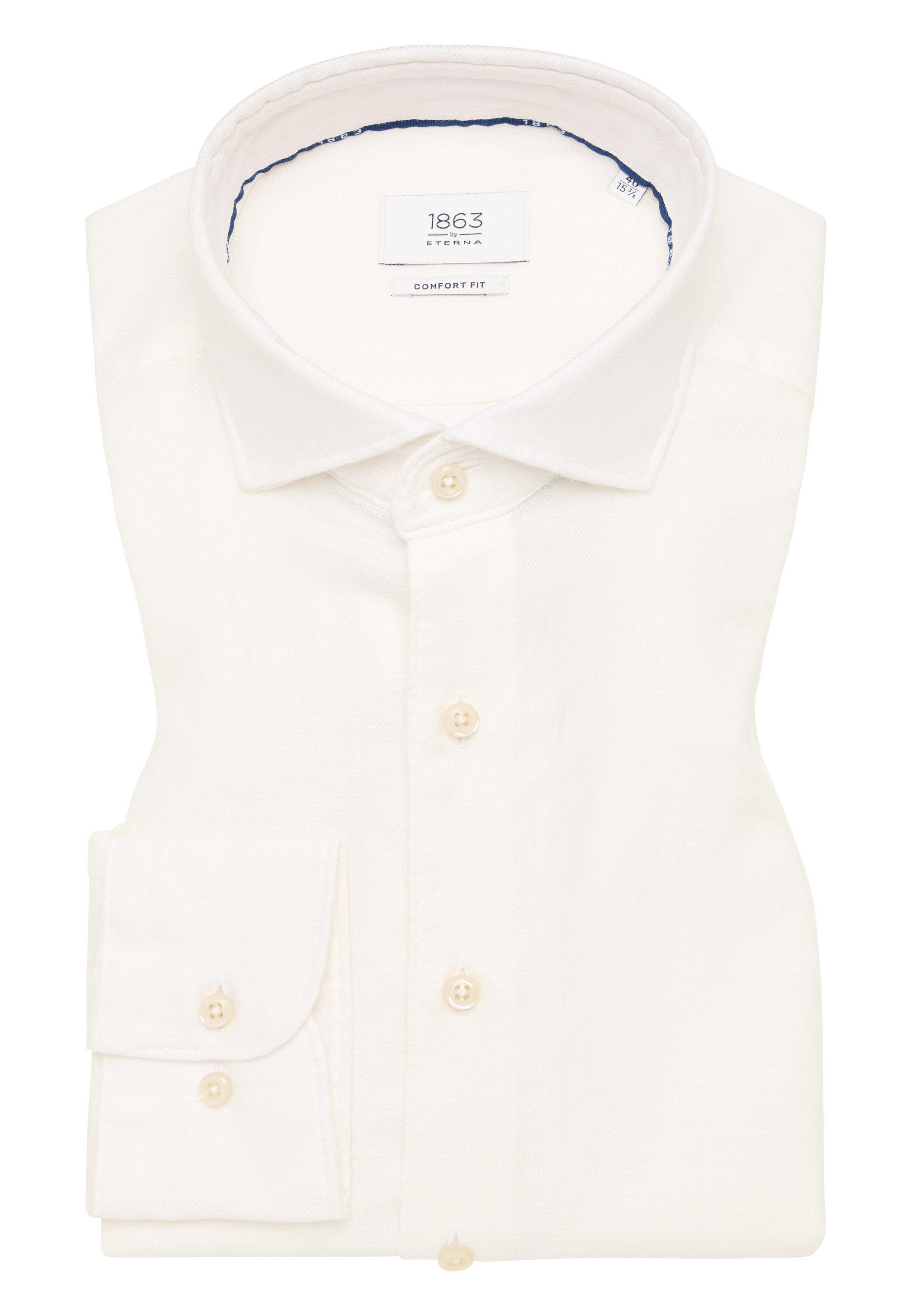 Eterna Overhemd met lange mouwen Comfort fit