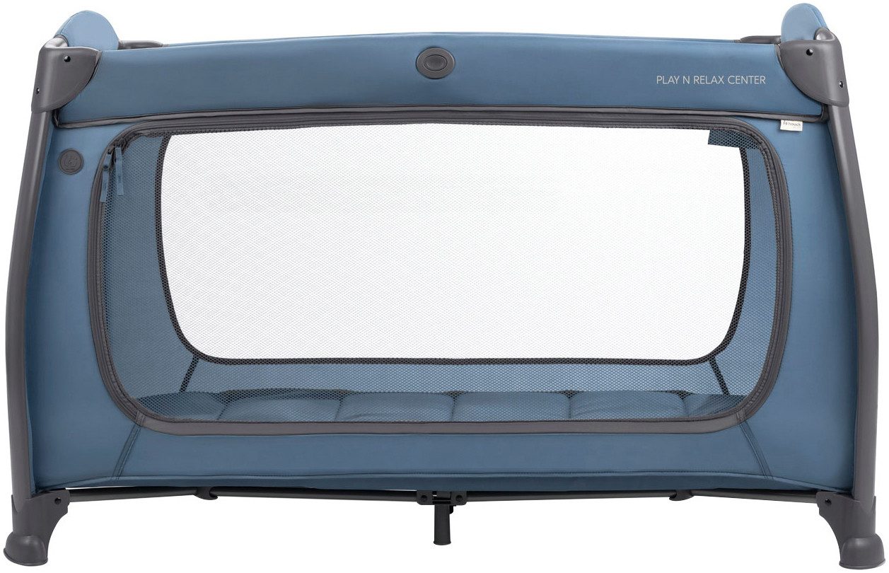Hauck Baby-campingbed Play N Relax Center, dark blue inclusief newborn-inzet, verschoonruimte, uitgang, wielen