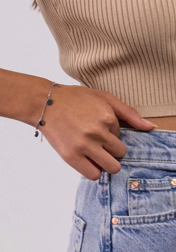 Purelei Armband Sieraad cadeau Kalea, plaatje, cirkel, rond, Bracelet-Kalea met jurk, overhemd, jeans, sportschoenen! gelegenheid verjaardag kerstmis