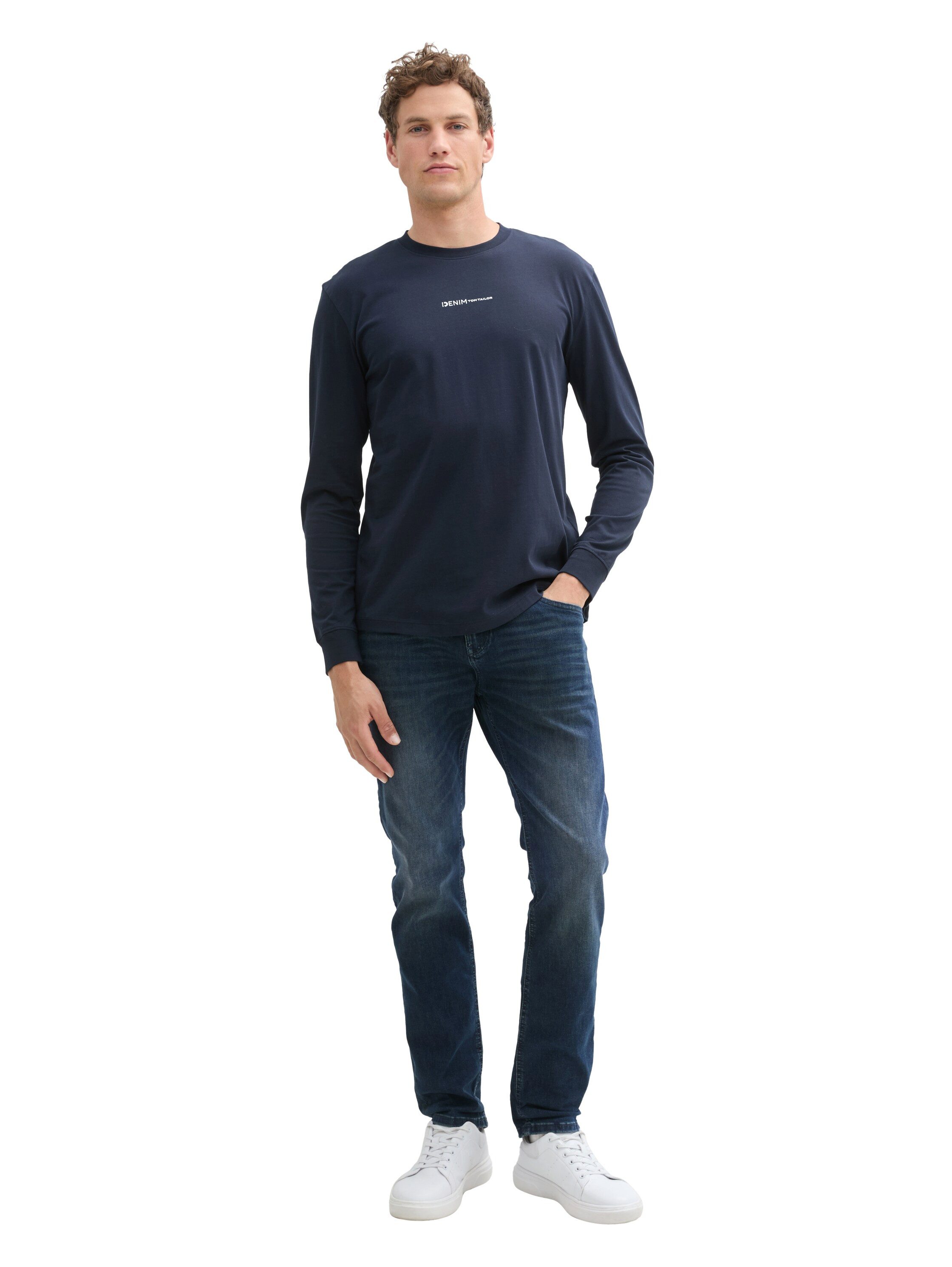 Tom Tailor Denim Straight jeans AEDAN in klassieke 5-pocketsstijl