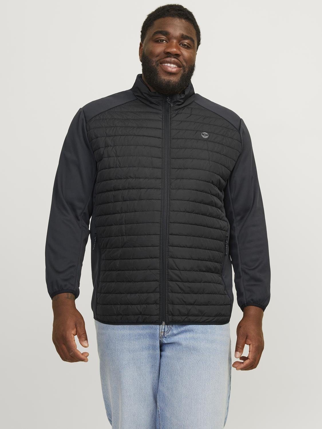 Jack & Jones PlusSize Hybride jas JJEMULTI QUILTED COLLAR NOOS PLS