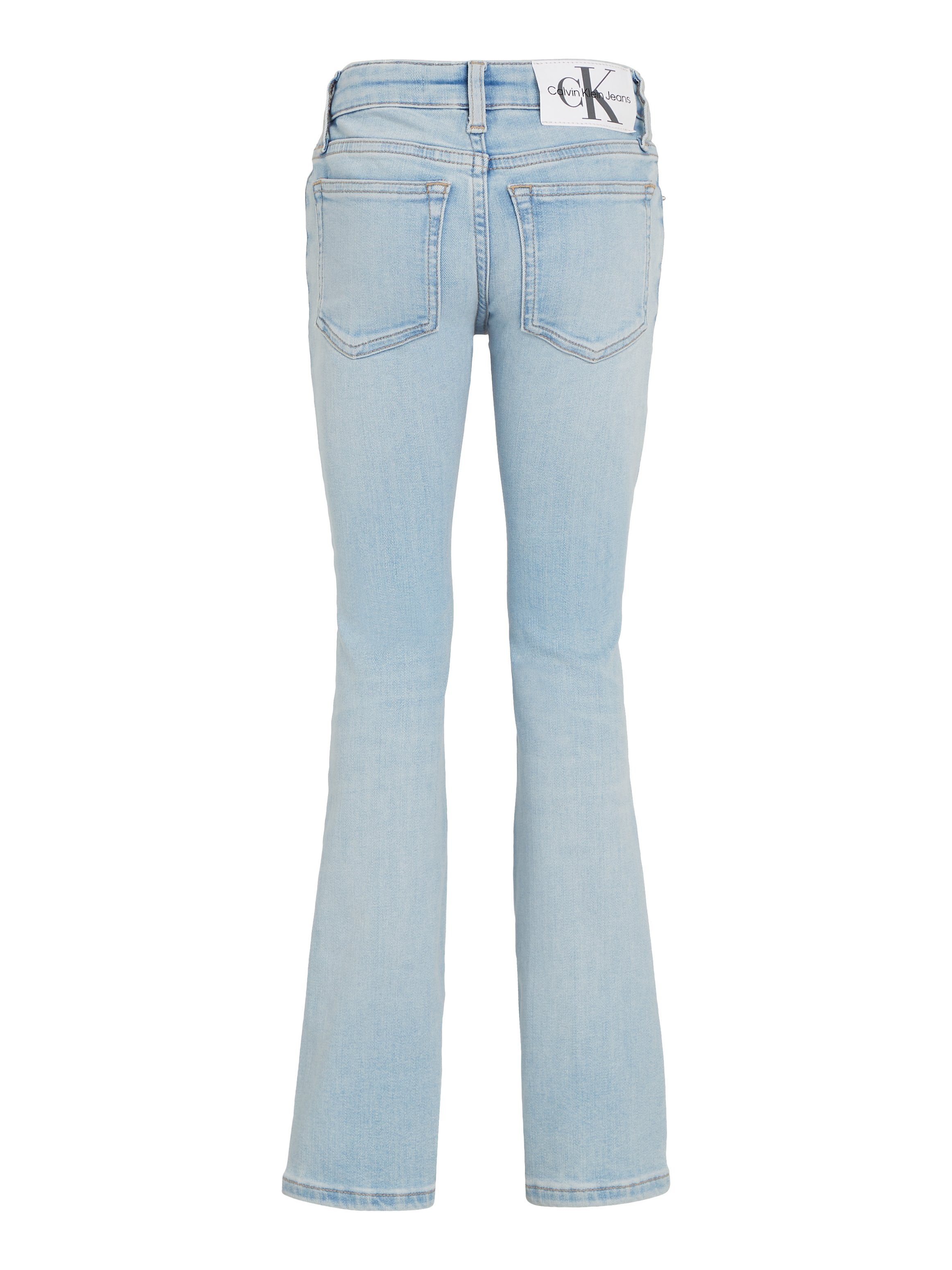 Calvin Klein Stretch jeans MR FLARE LIGHT SKY BLUE STR