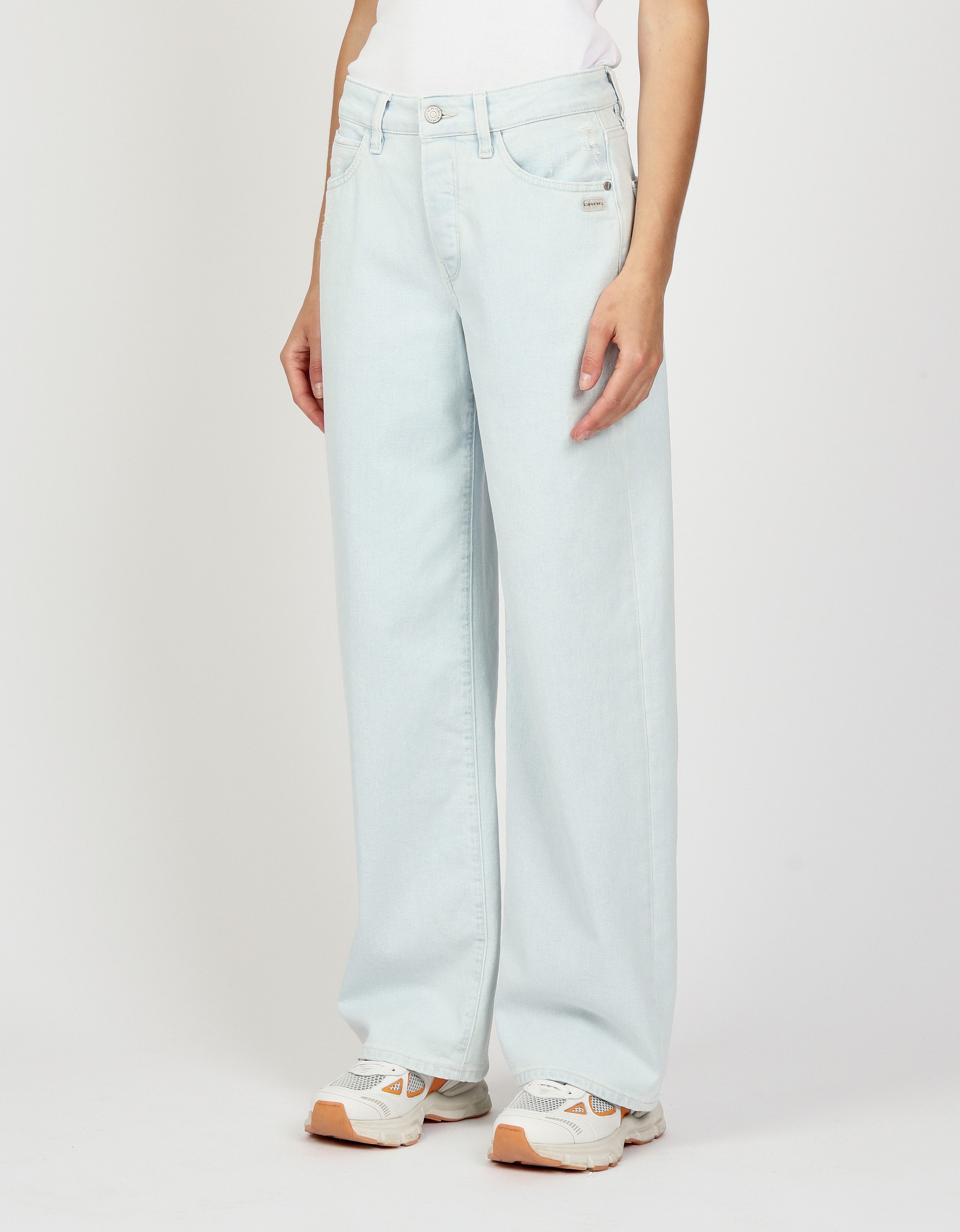GANG Wijde jeans 94Jul Comfort Straight Fit dames wide leg jeans maat 33 blauw