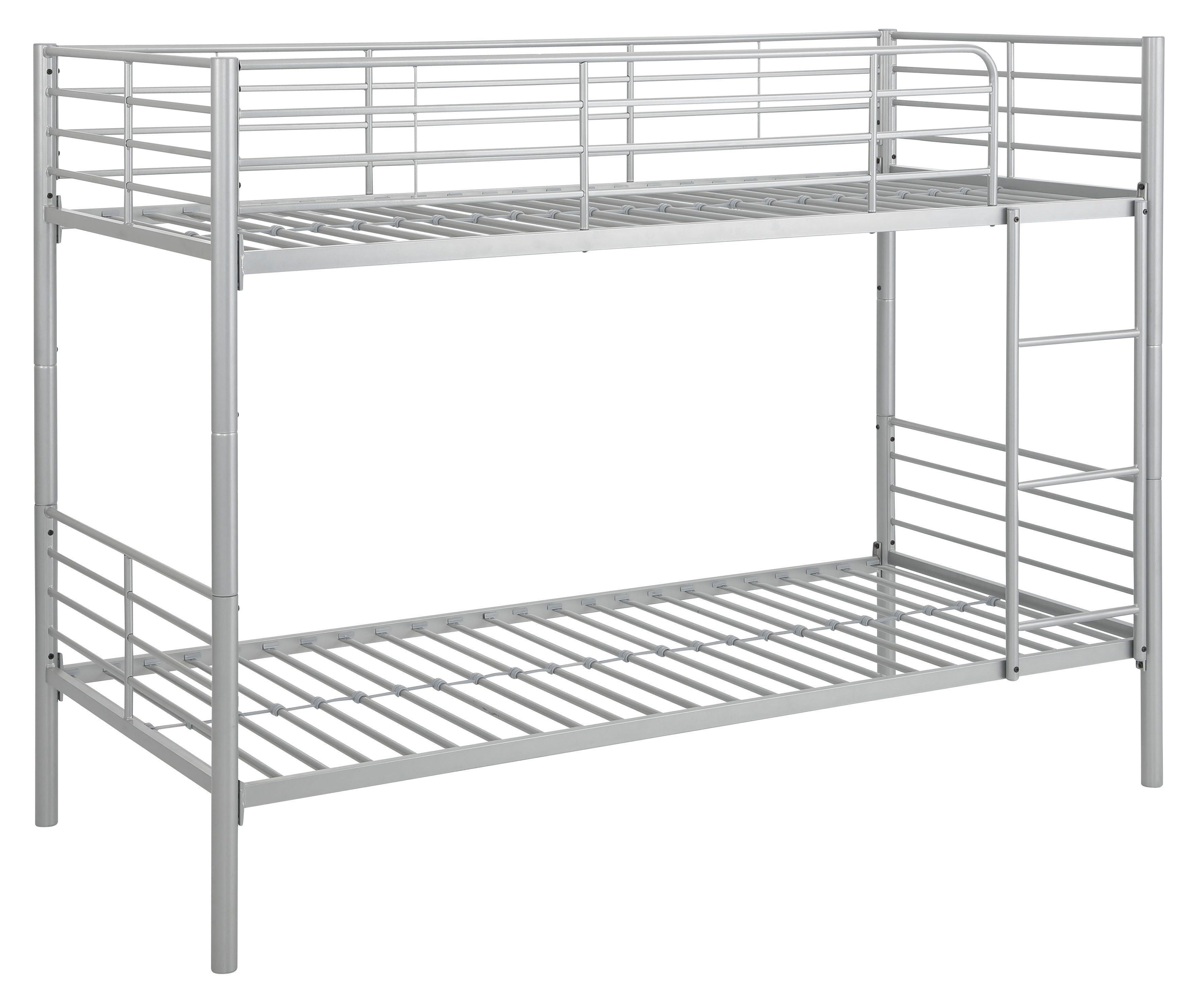Lüttenhütt Stapelbed Hayo, draagvermogen 250 KG! Metalen bed, stapelbed perfect voor kleine ruimtes, meerdere kleuren(b/d/h) ca. 208/97/160 cm