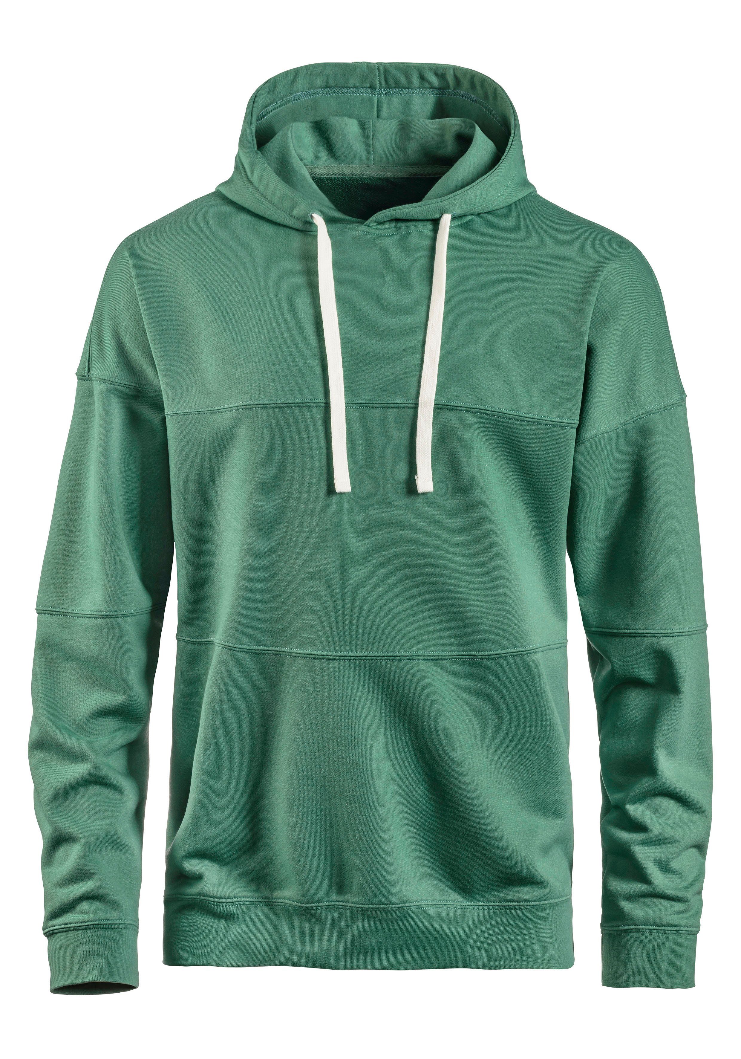 H.I.S Hoodie Langarm sweater met capuchon, van katoenmix