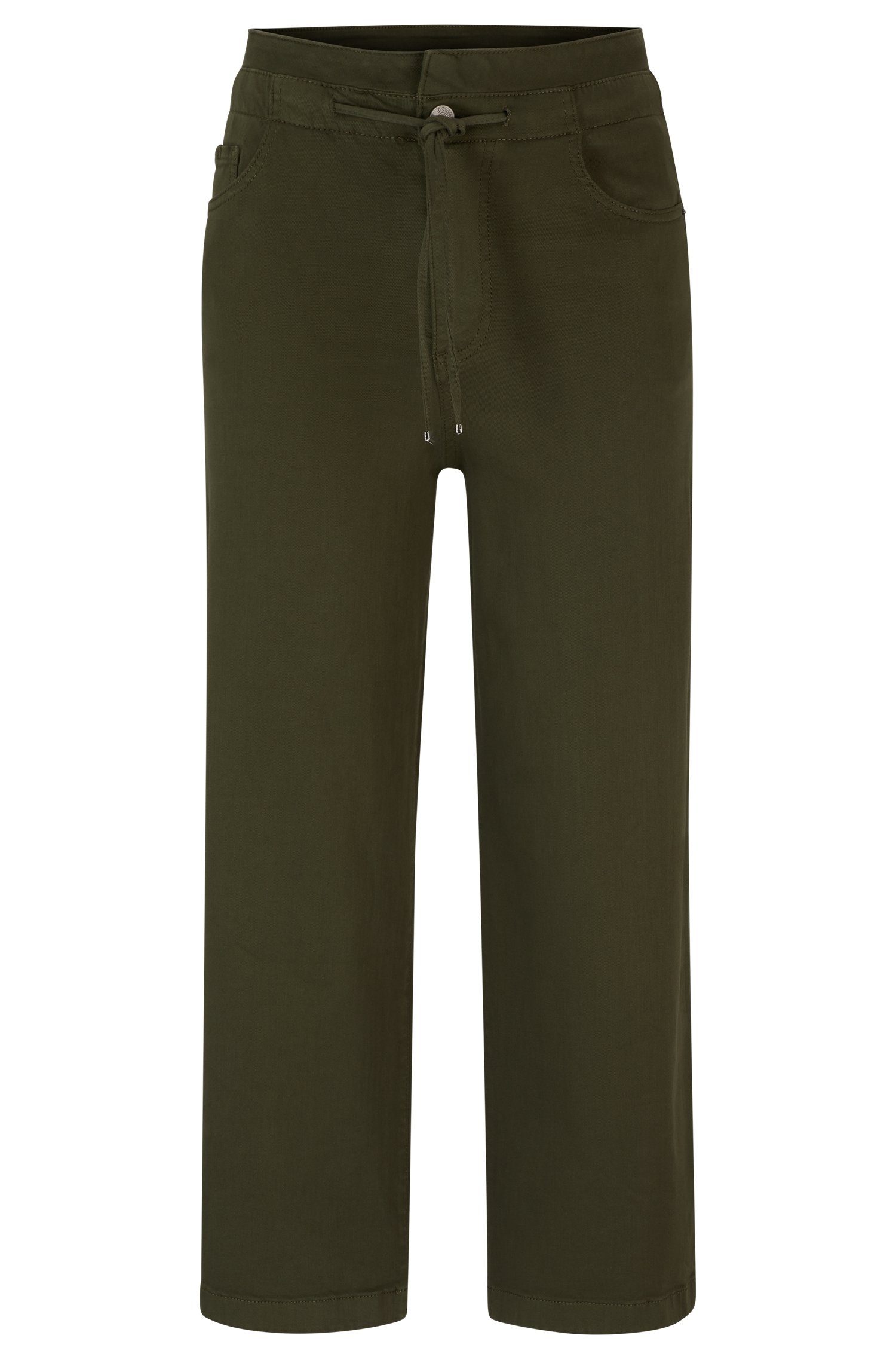 Boss Orange Geweven broek C_Talaga2-D Premium damesmode