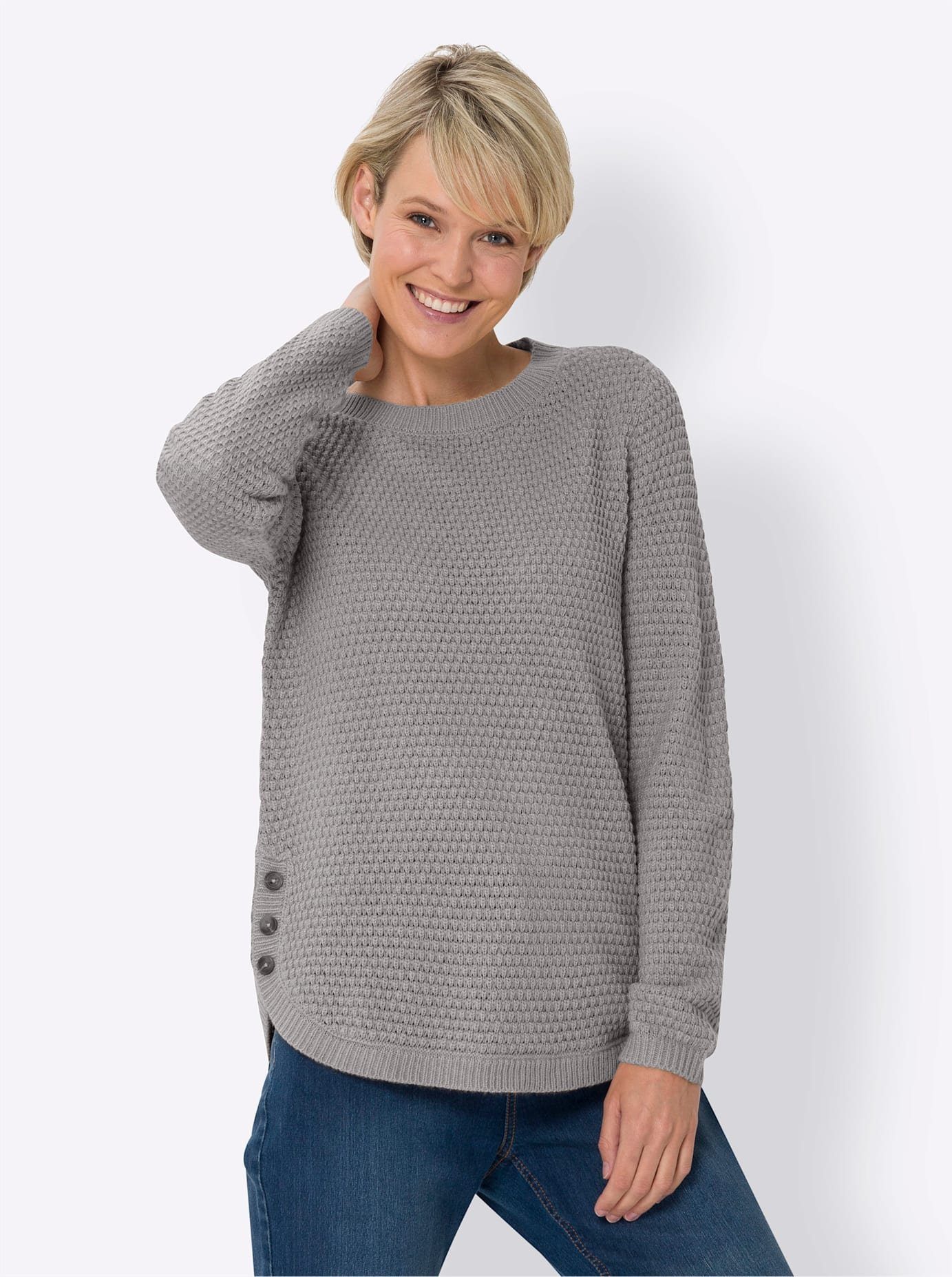 Classic Basics Gebreide Trui met lange mouwen