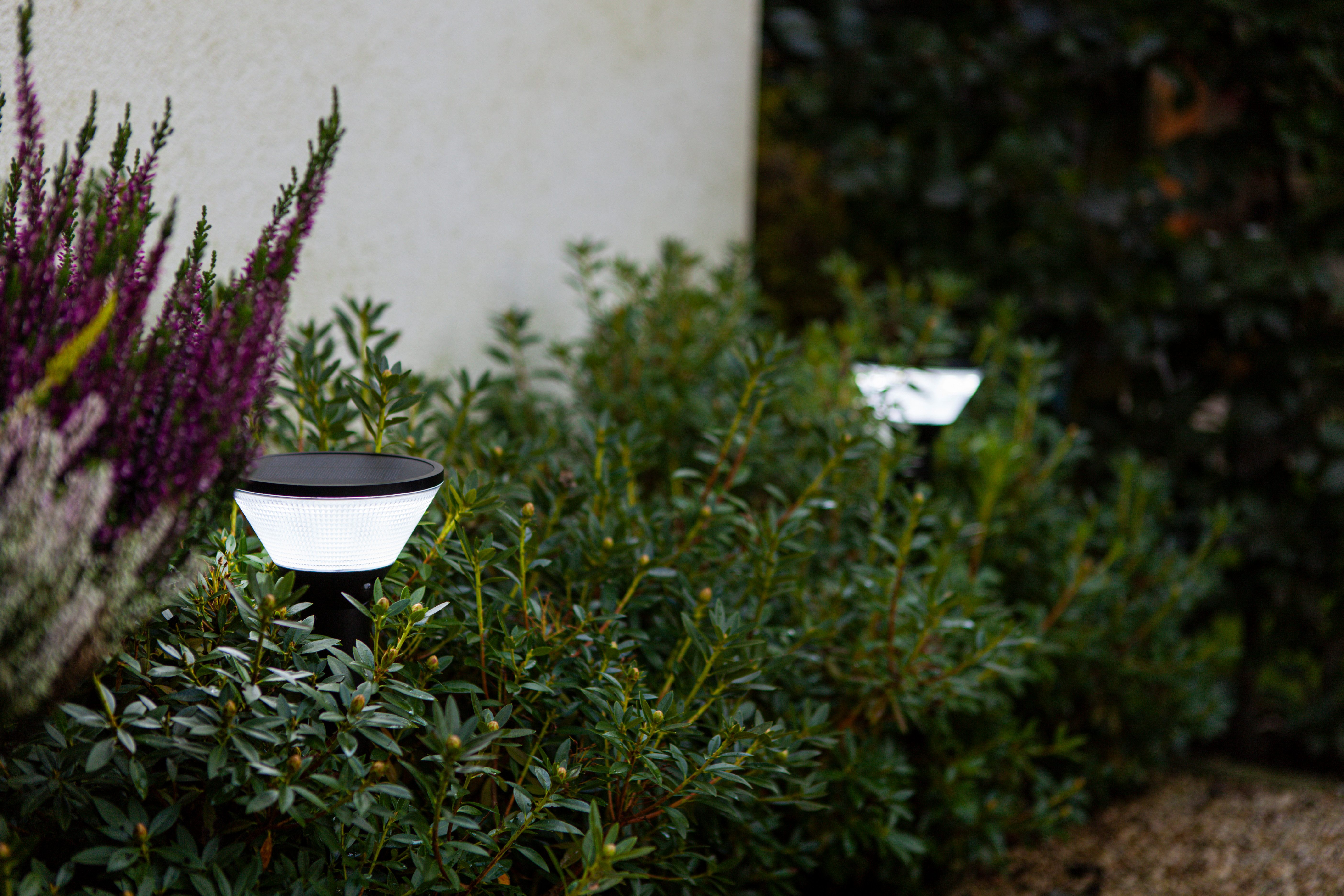 LUTEC Led-solarlamp LED-zonne-energie buitenstaande lamp KARLO