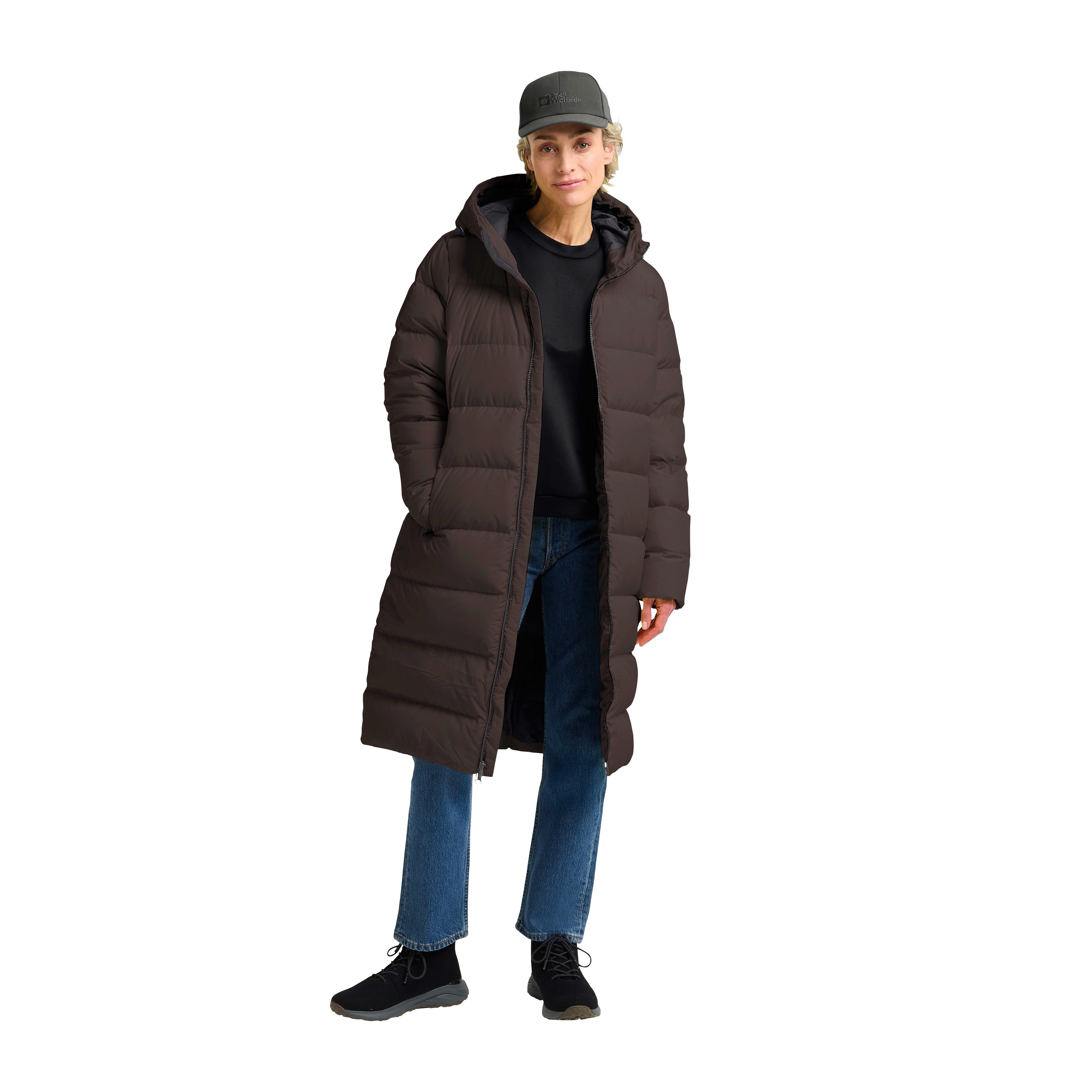Jack Wolfskin Donsjas FROZEN PALACE COAT W Verwarmend, winddicht, donzen jas